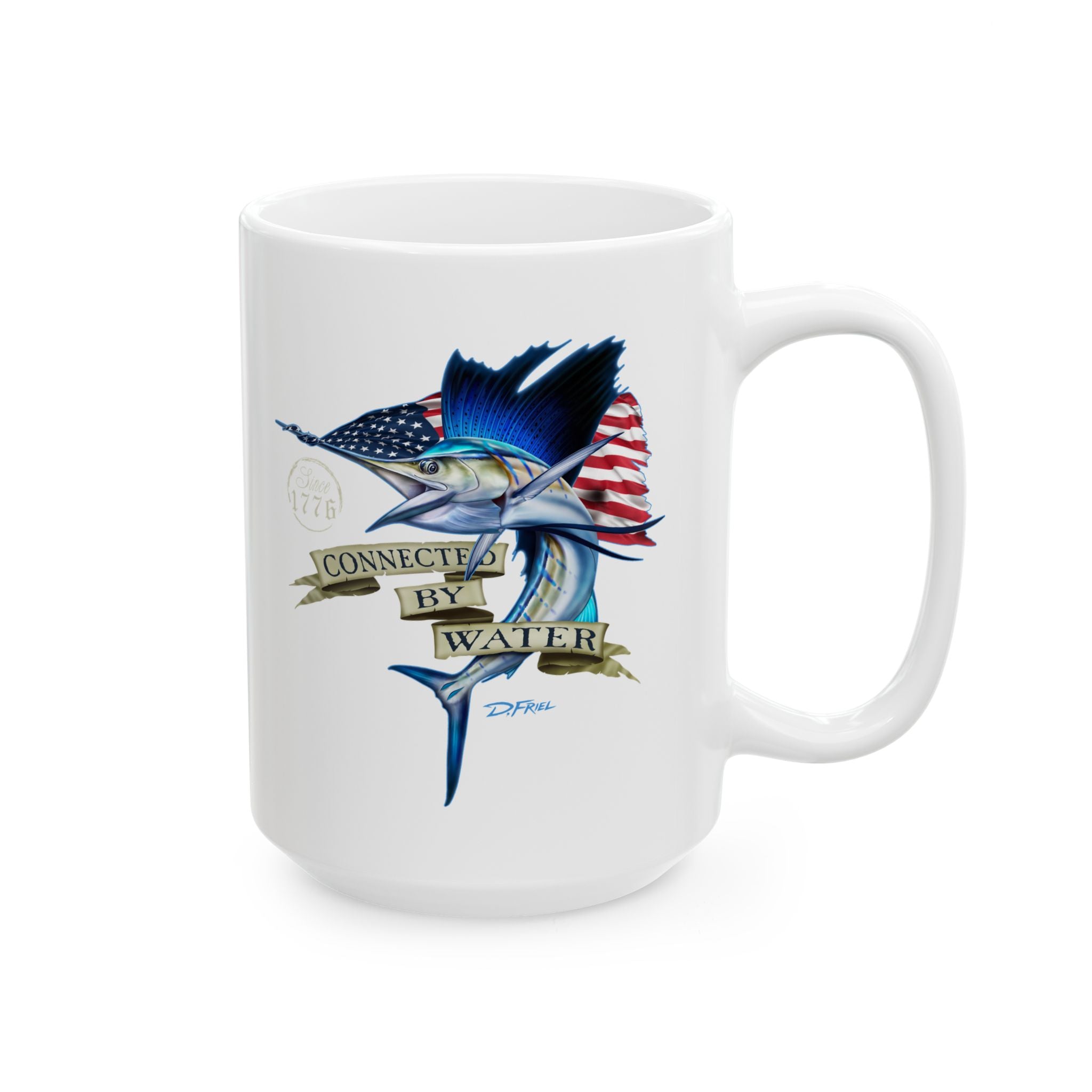 1776 Heritage Sailfish Ceramic Mug