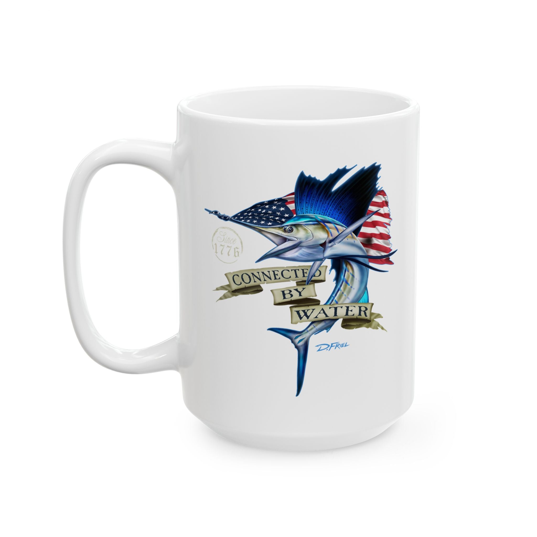 1776 Heritage Sailfish Ceramic Mug