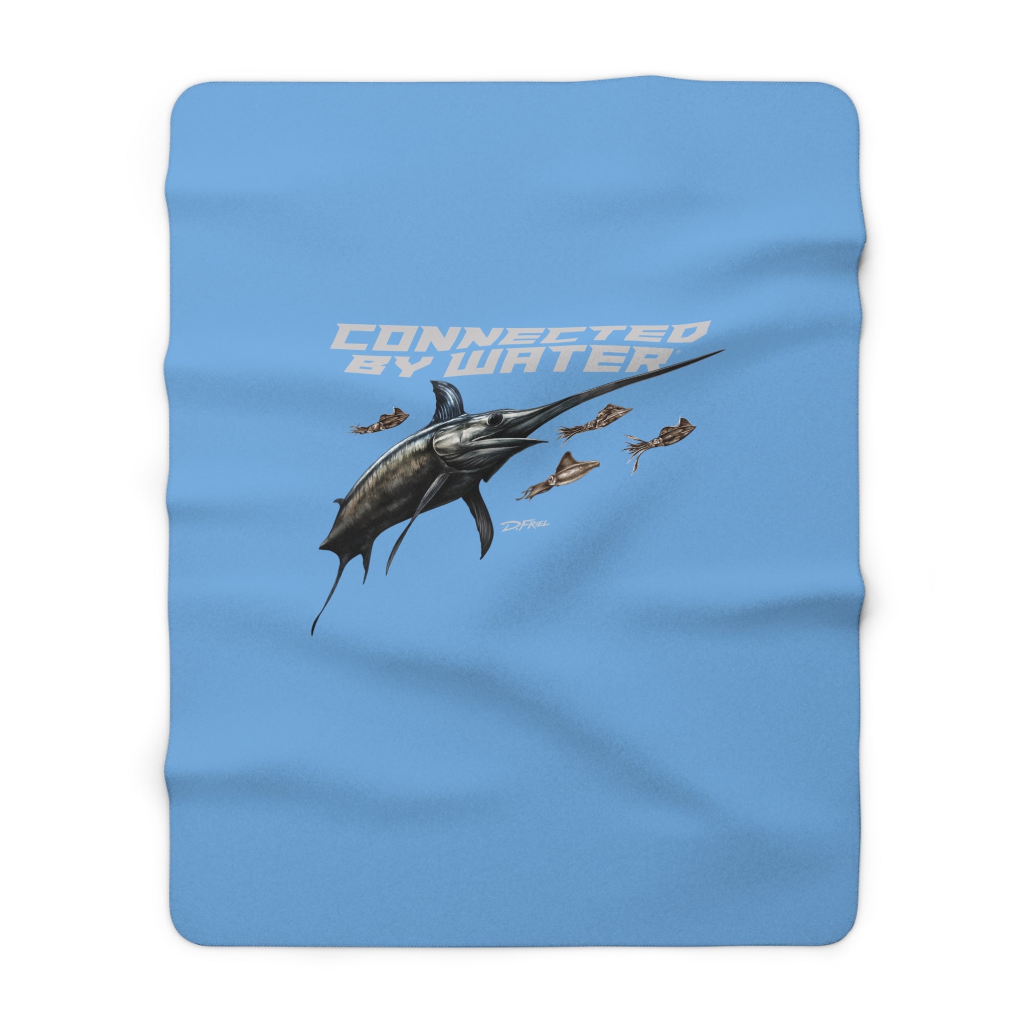 Gladiator (Marlin) - Sherpa Fleece Blanket