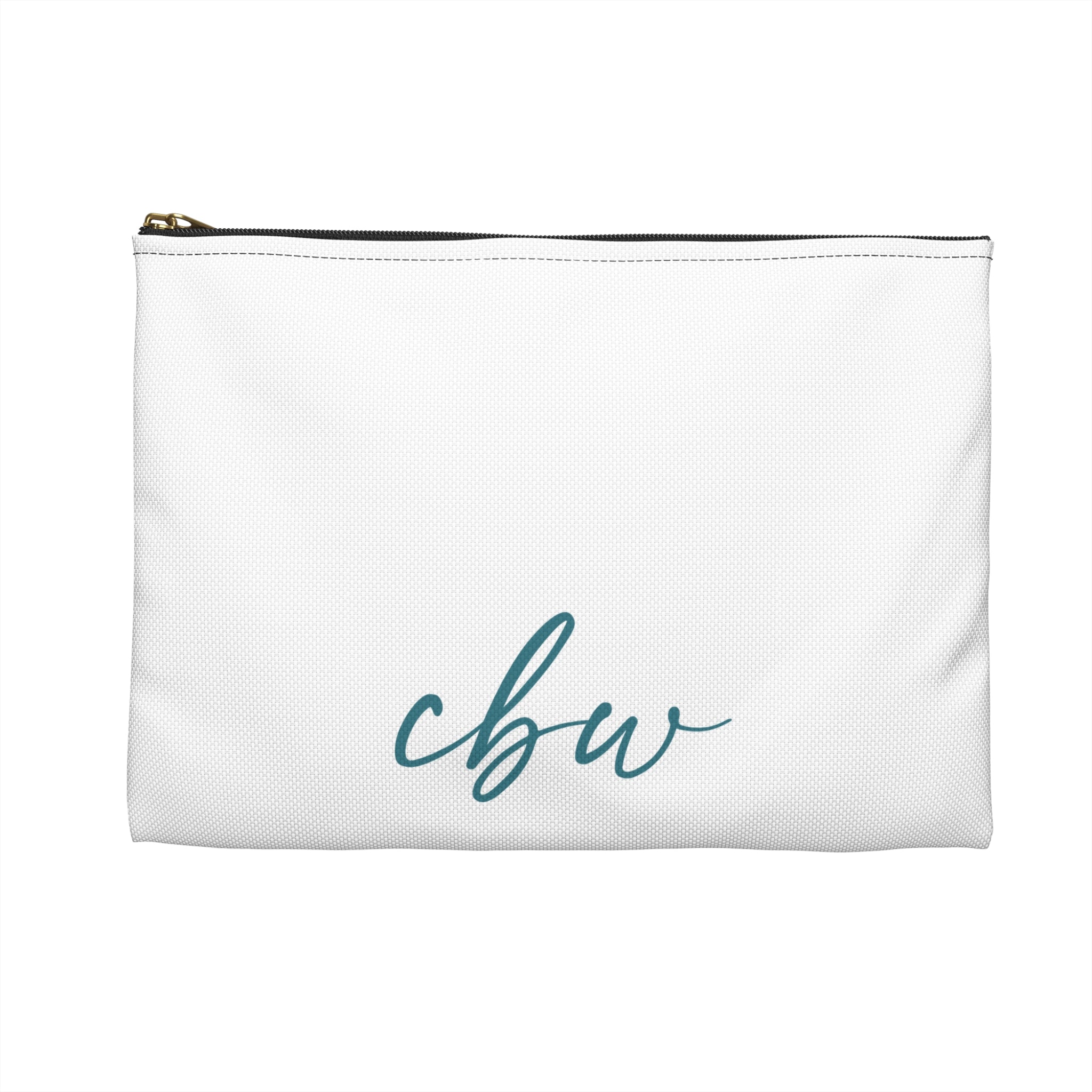 Palm Beach Breezy Pineapple Accessory Pouch / Double Sided