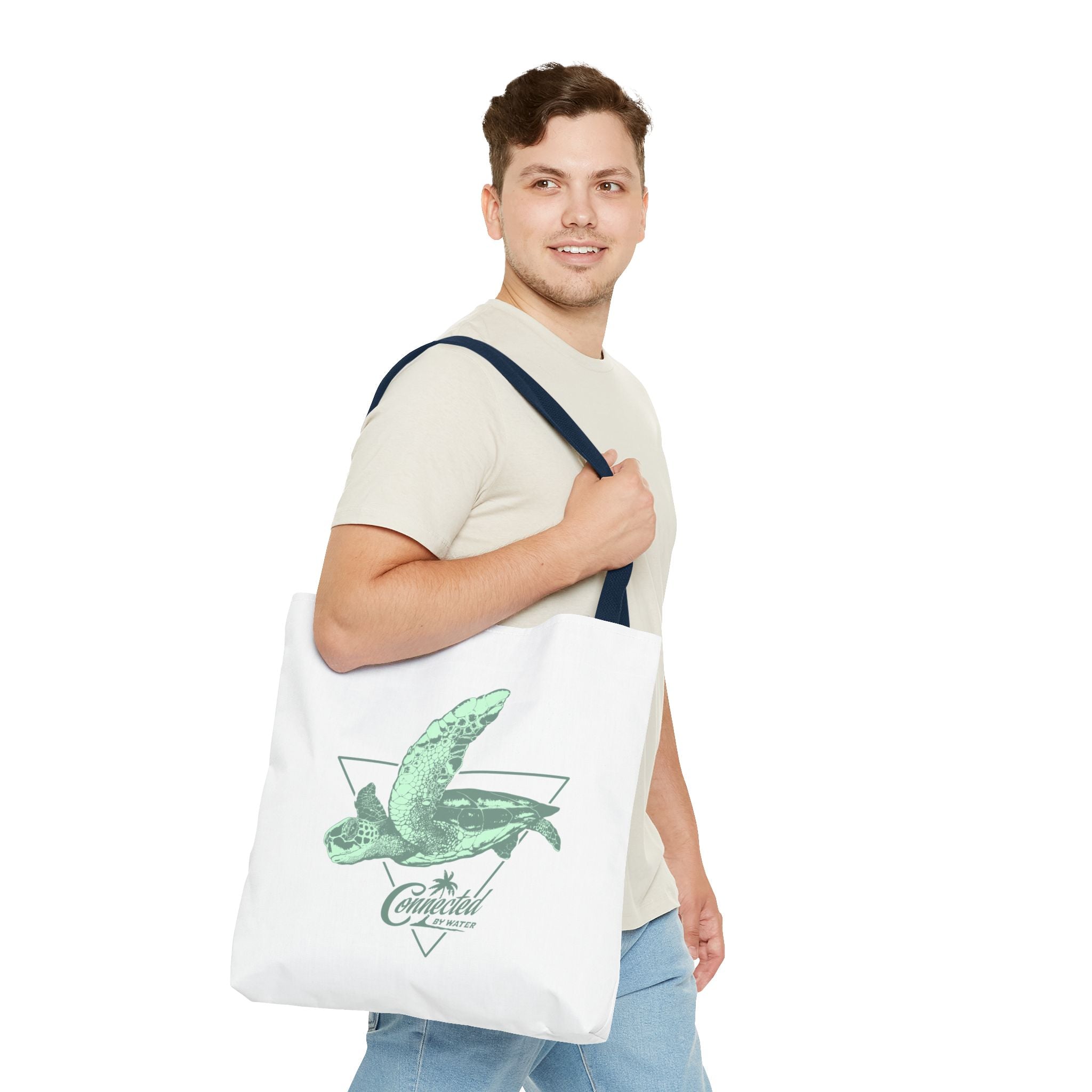 Turtle Connection Beach Tote - Eco-Friendly Beach Essential for Ocean Lovers