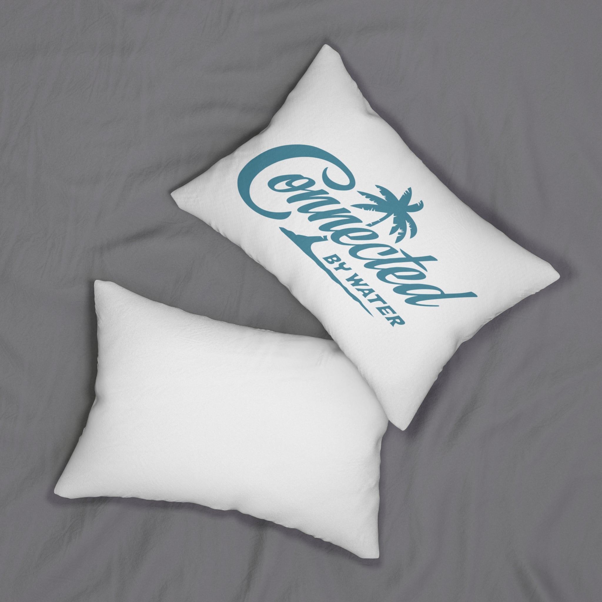 Palm Beach - Lumbar Pillow in white