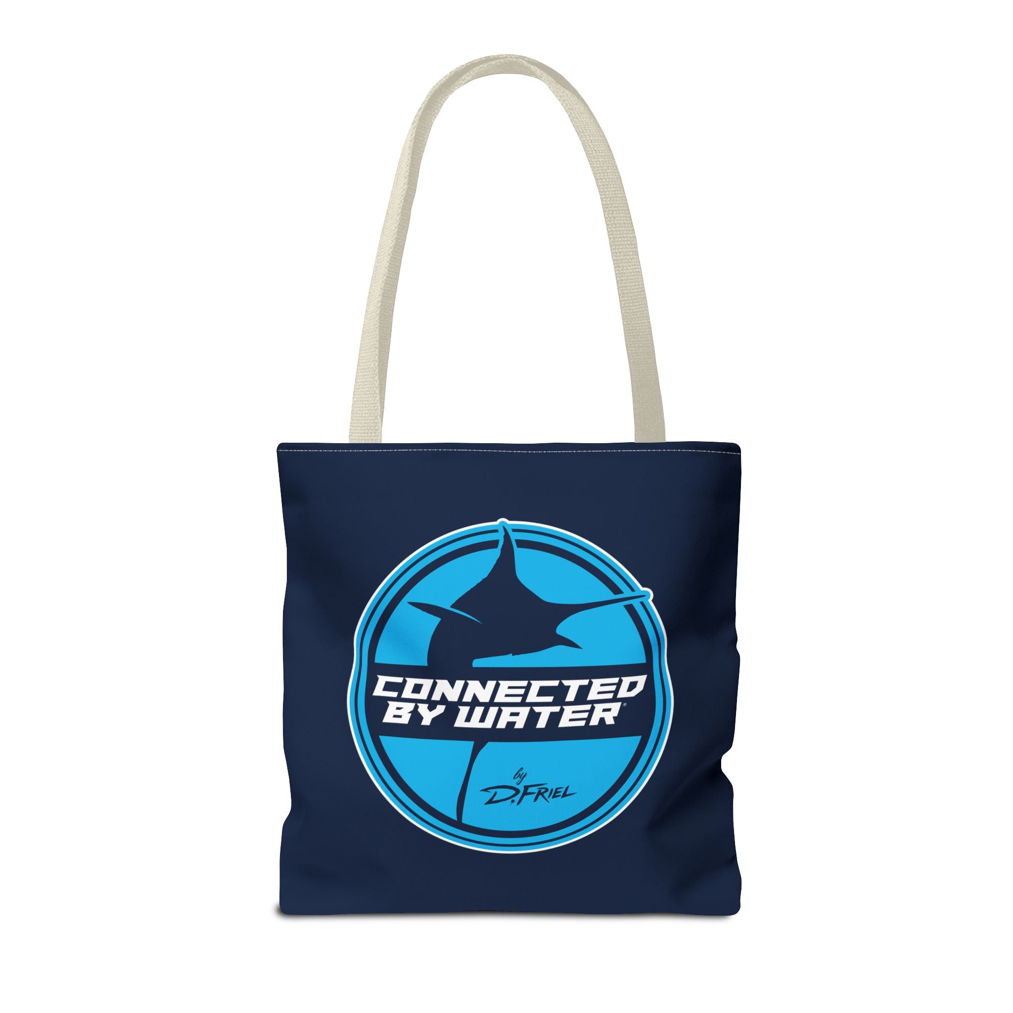 Connected Sportfish Logo Tote Bag | Offshore Blue