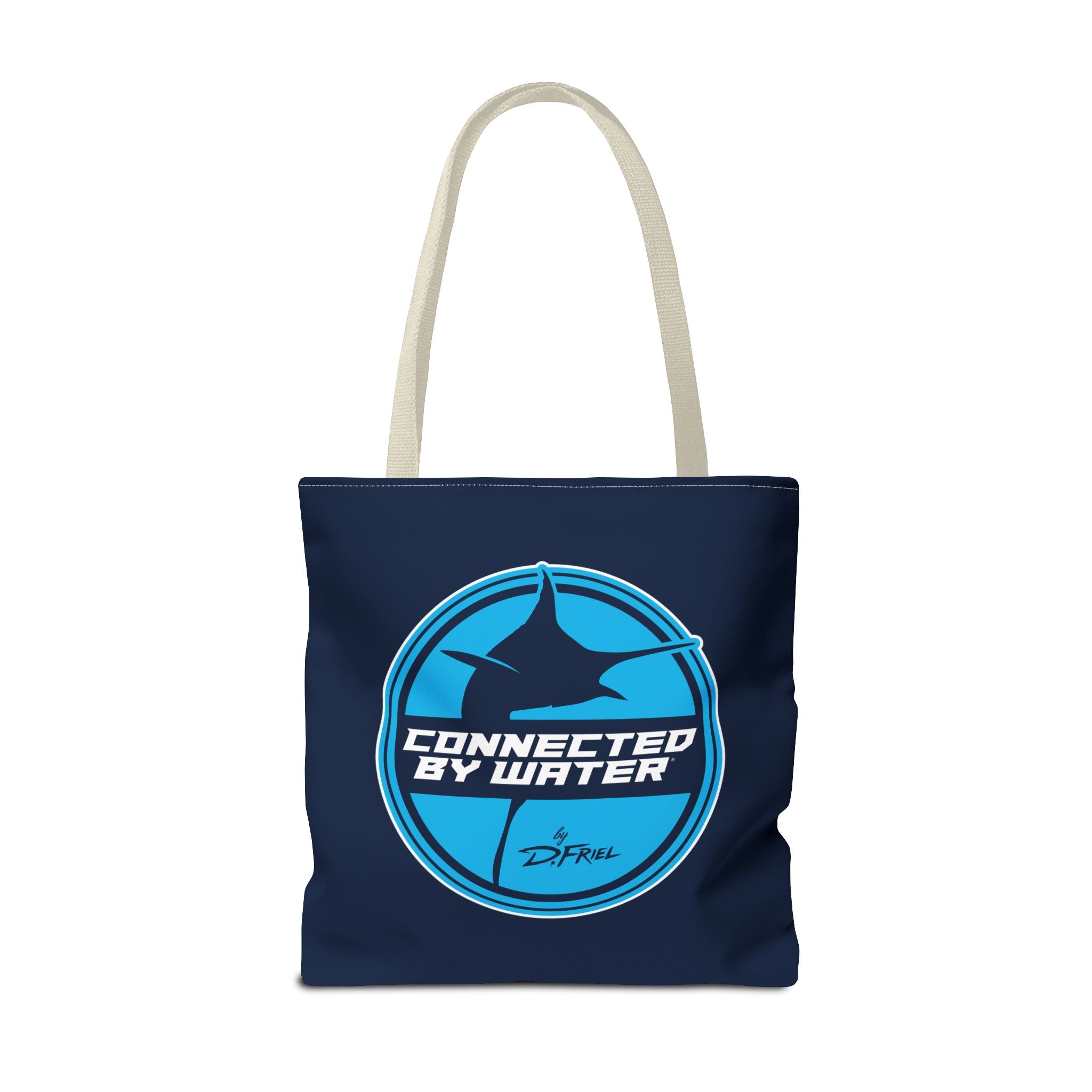 Connected Sportfish Logo Tote Bag | Offshore Blue