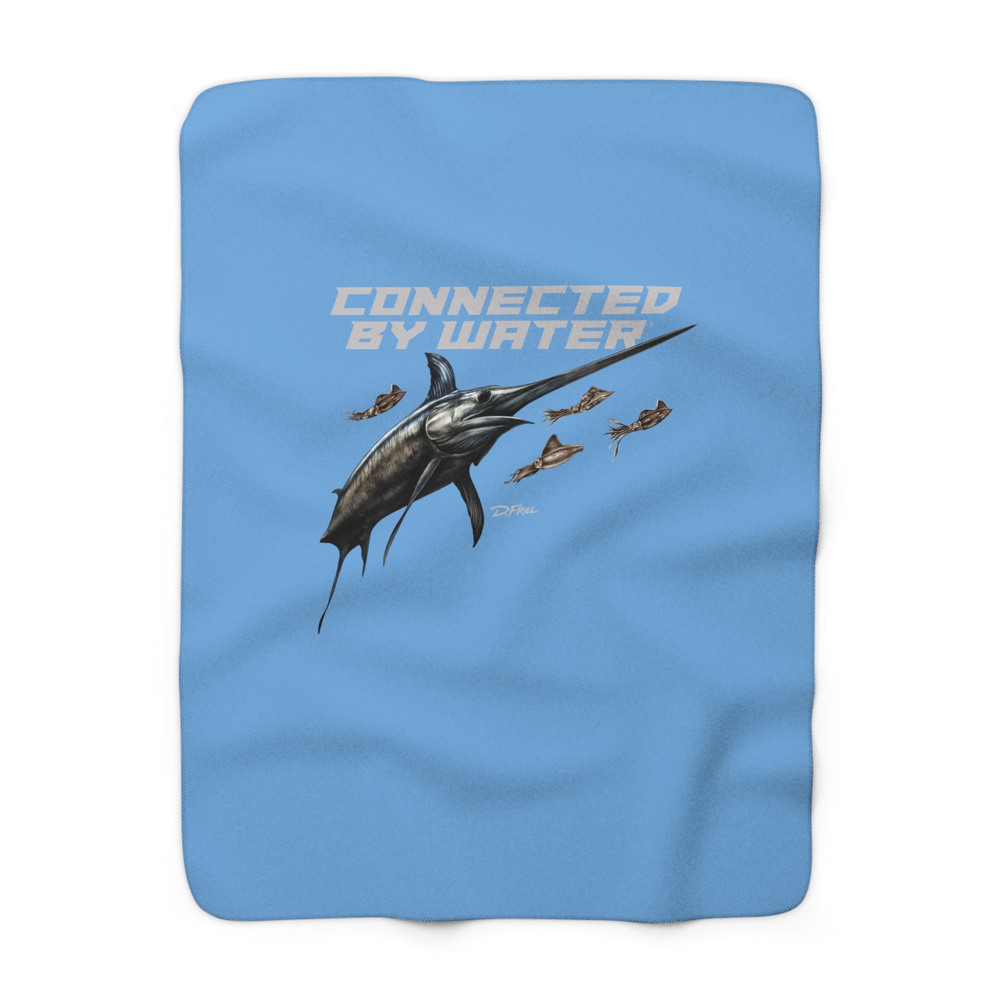 Gladiator (Marlin) - Sherpa Fleece Blanket