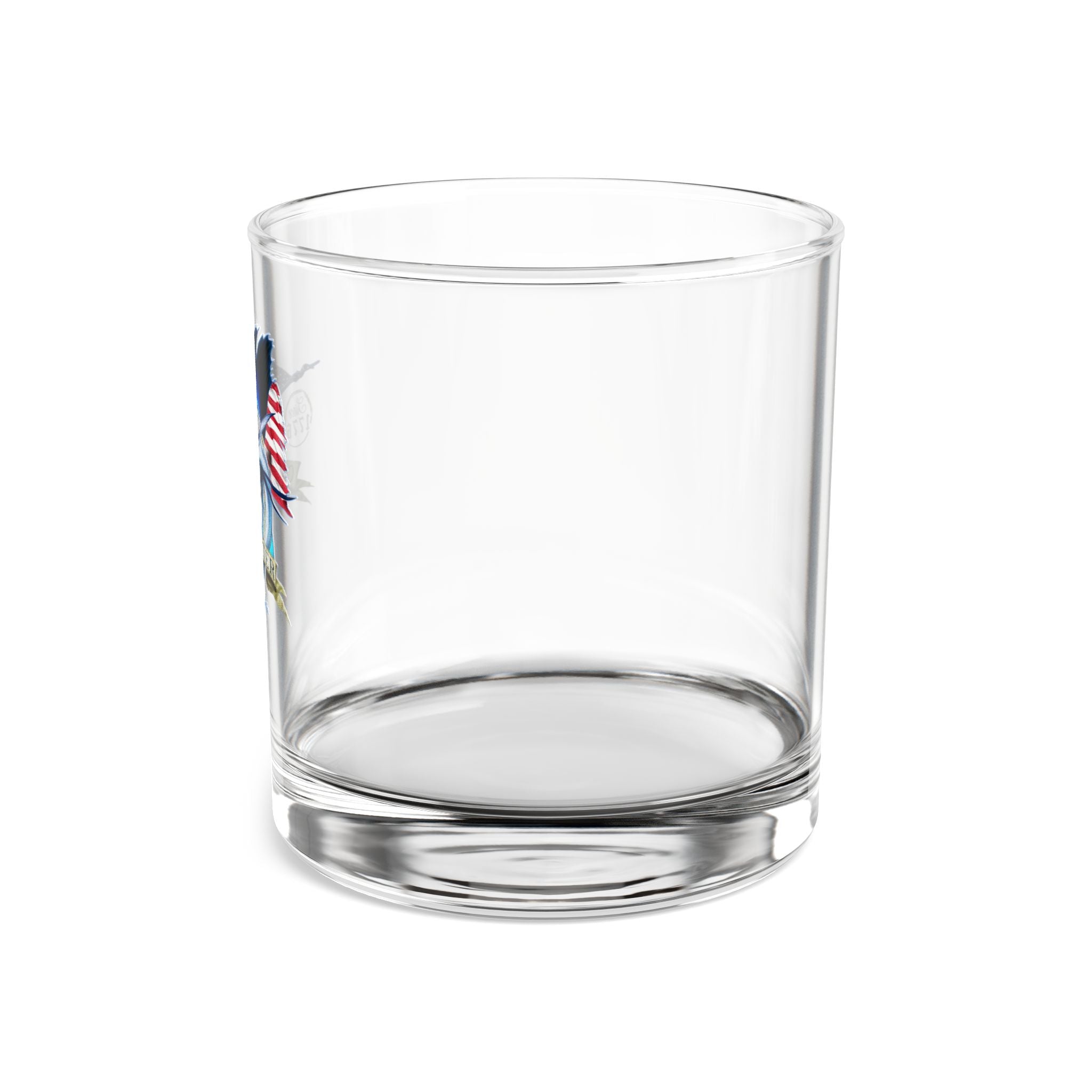 1776 Patriot Sailfish Whiskey Glass — 10oz Rocks Glass