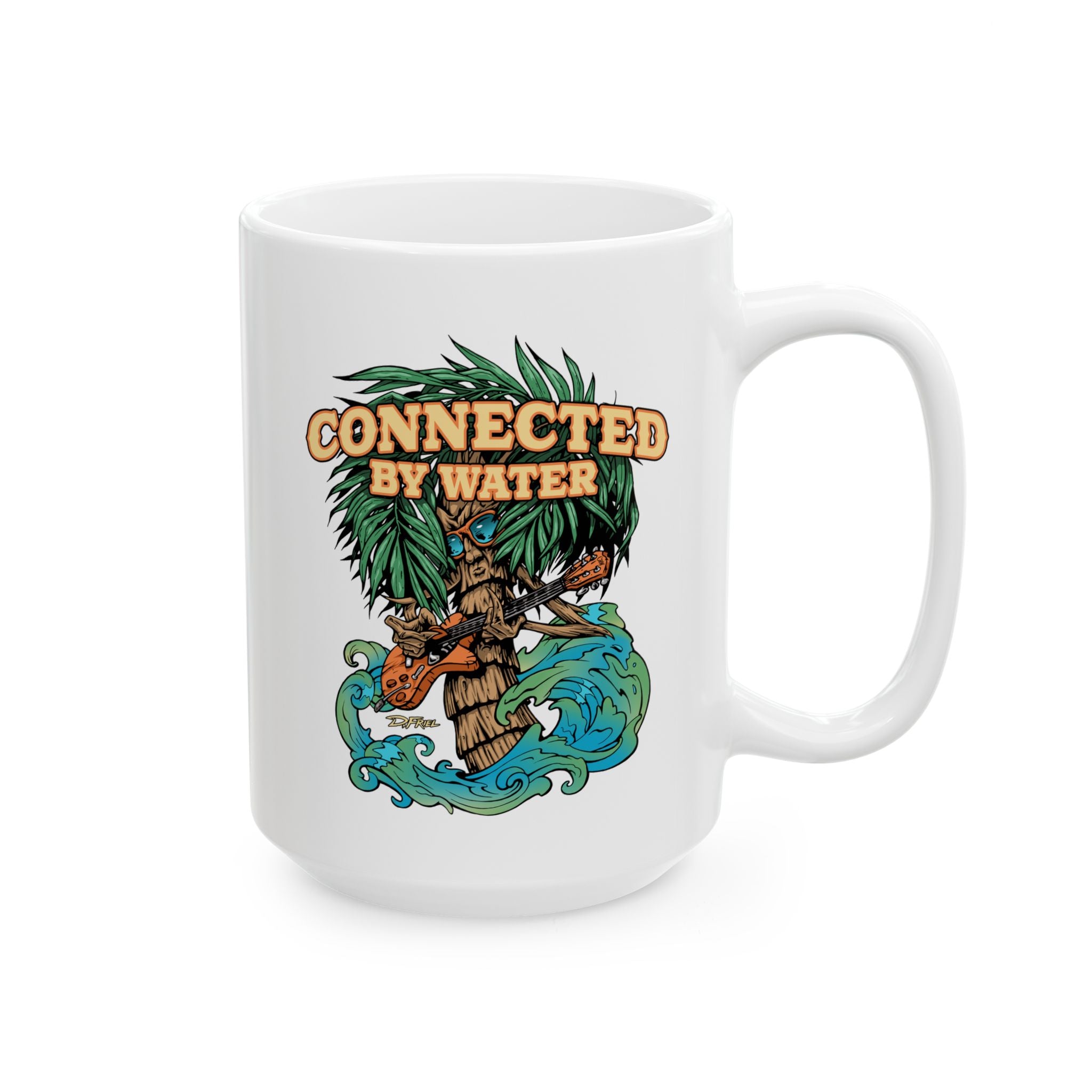 Palm Tree Island Jams - Ceramic Mug