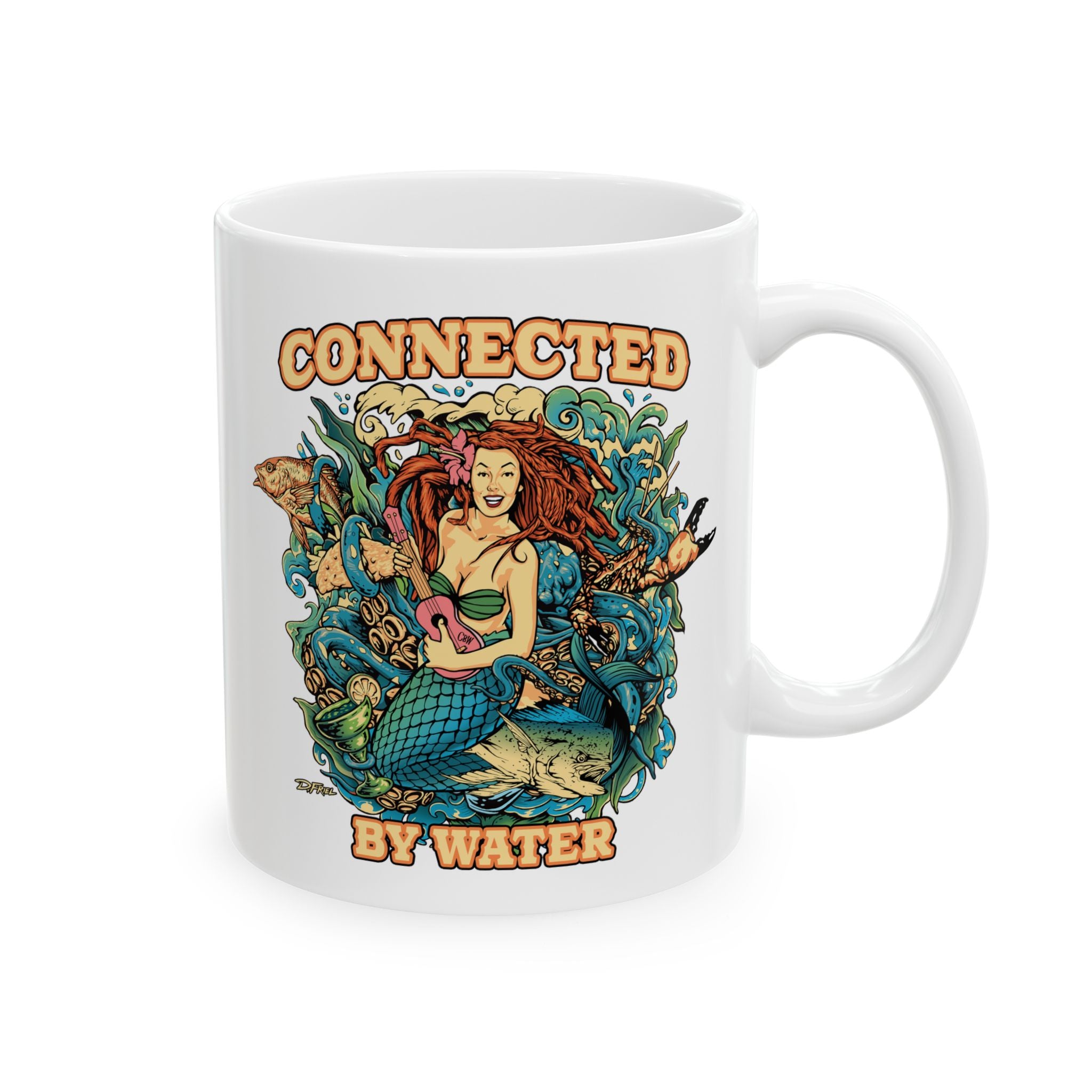 Mermaid Island Jams - Ceramic Mug
