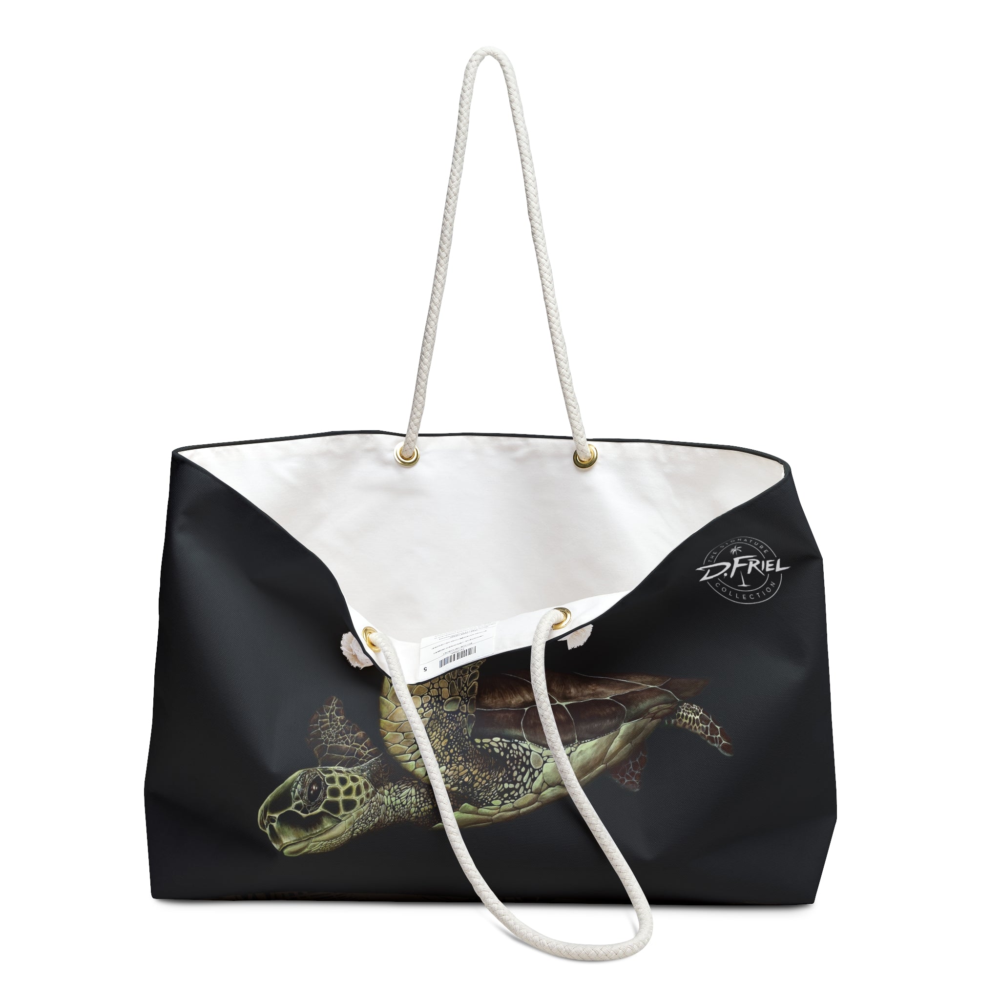 Black Cove Turtle Getaway Art Bag