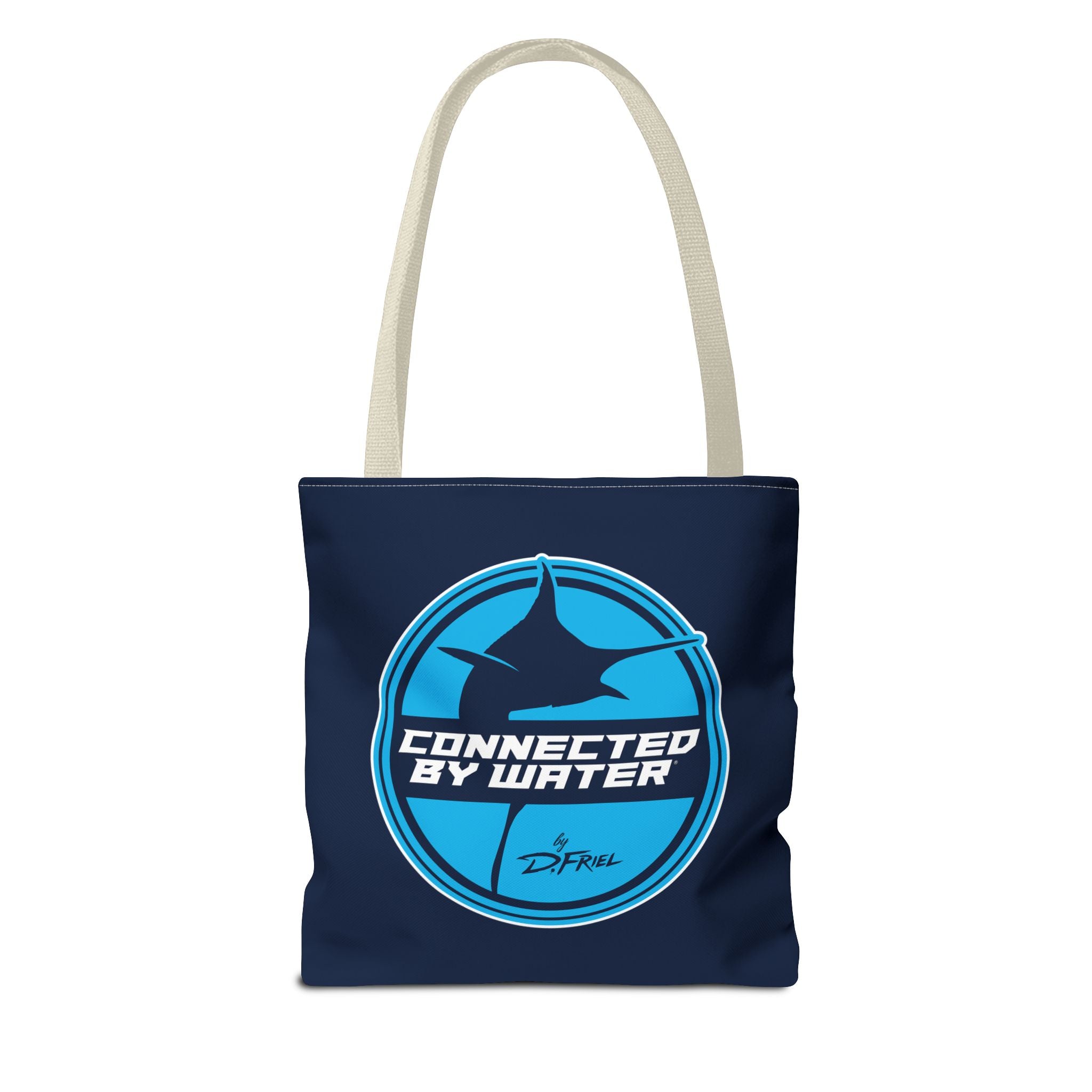 Connected Sportfish Logo Tote Bag | Offshore Blue