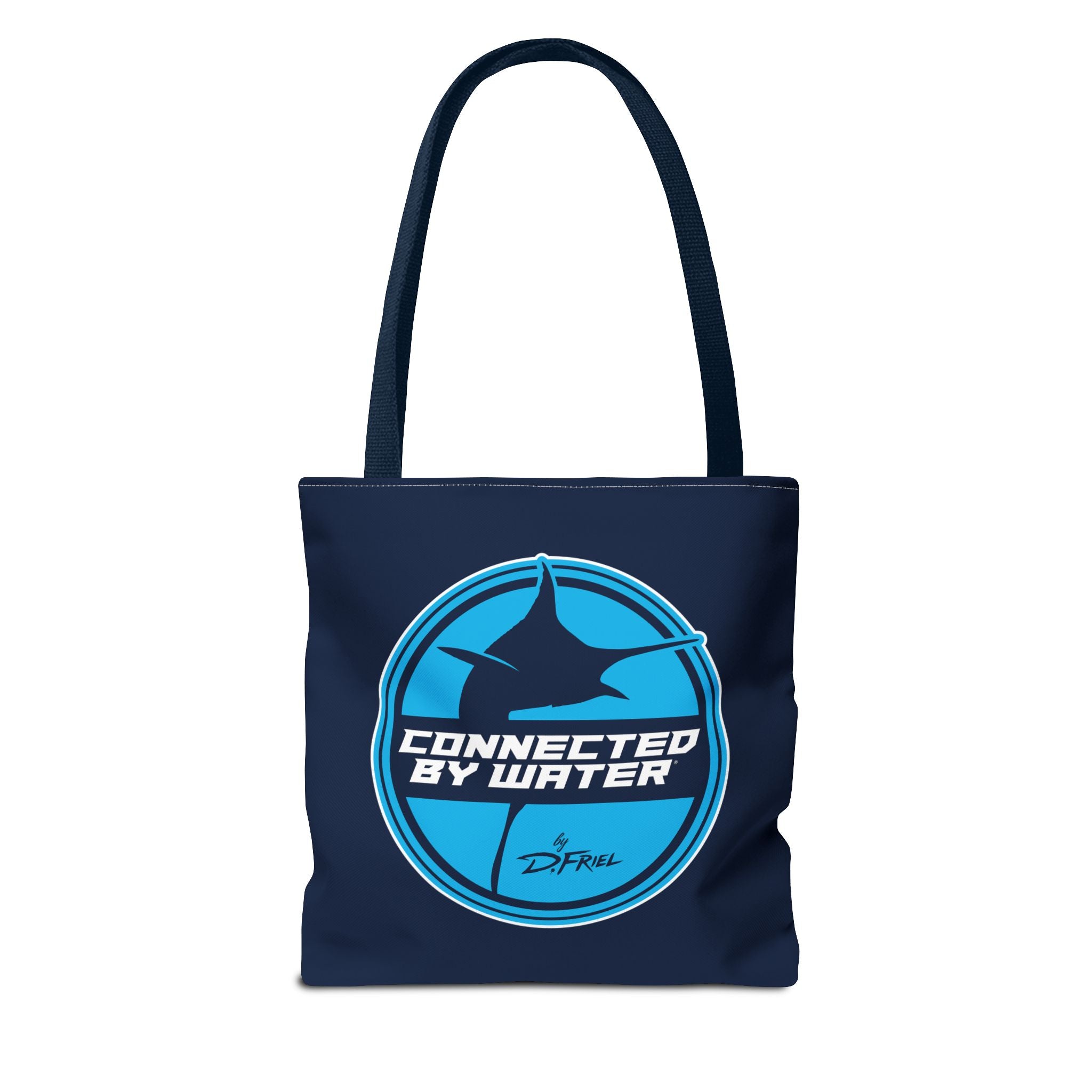 Connected Sportfish Logo Tote Bag | Offshore Blue