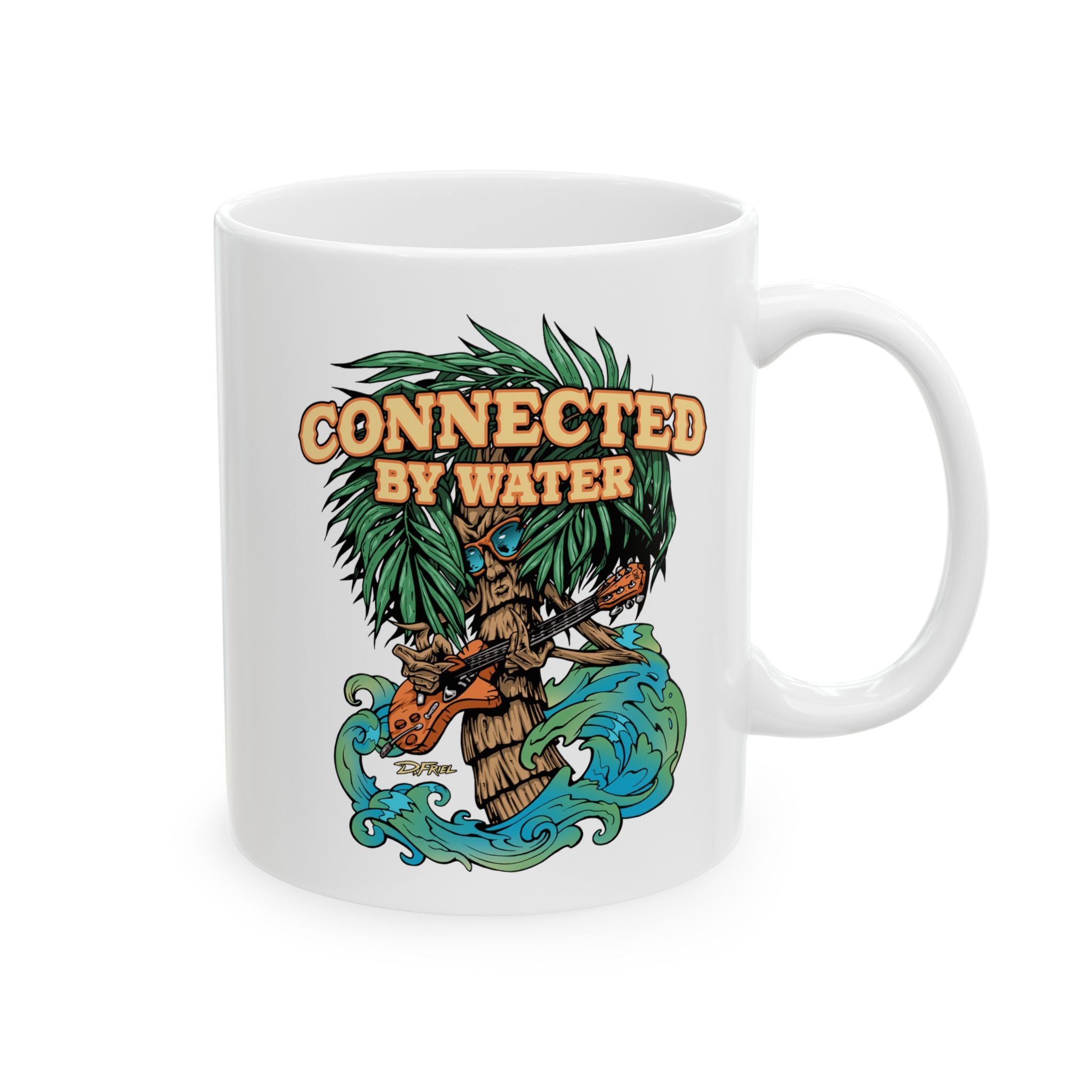 Palm Tree Island Jams - Ceramic Mug