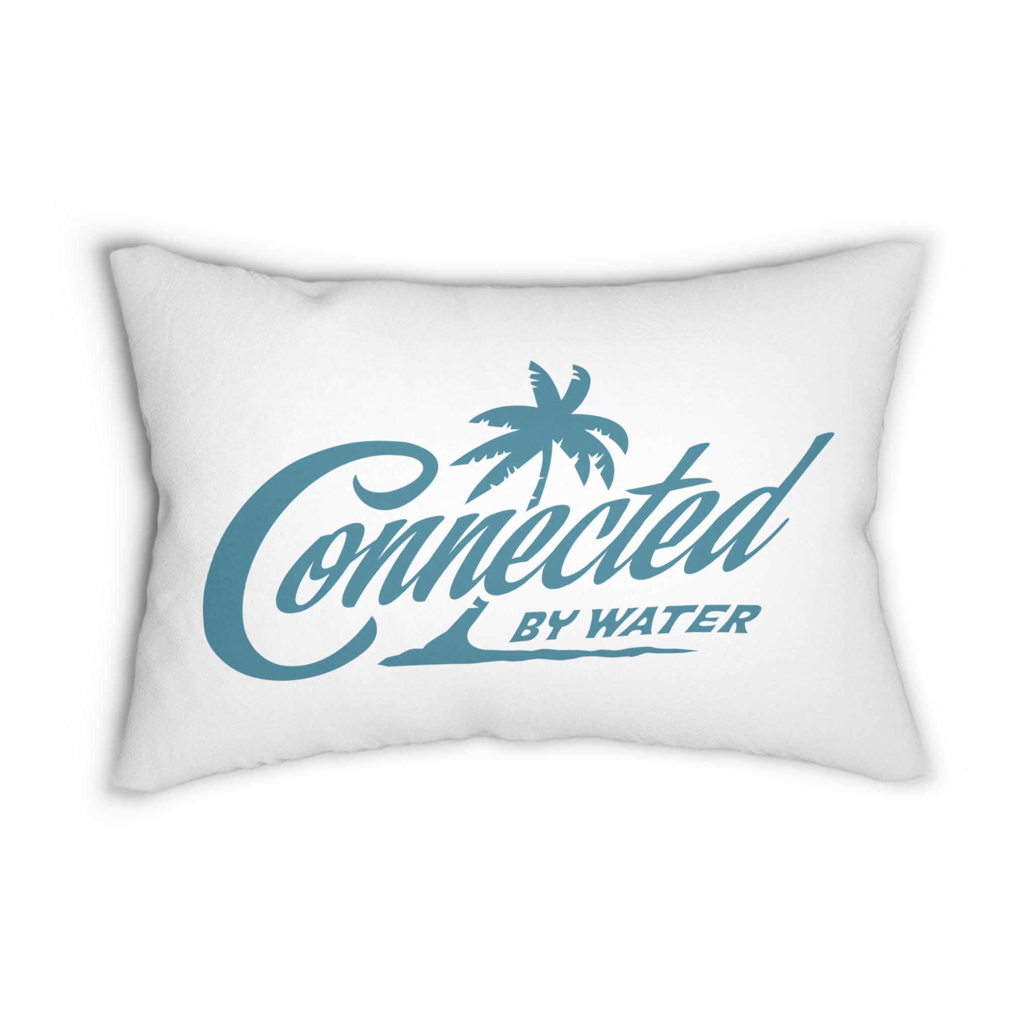 Palm Beach - Lumbar Pillow in white