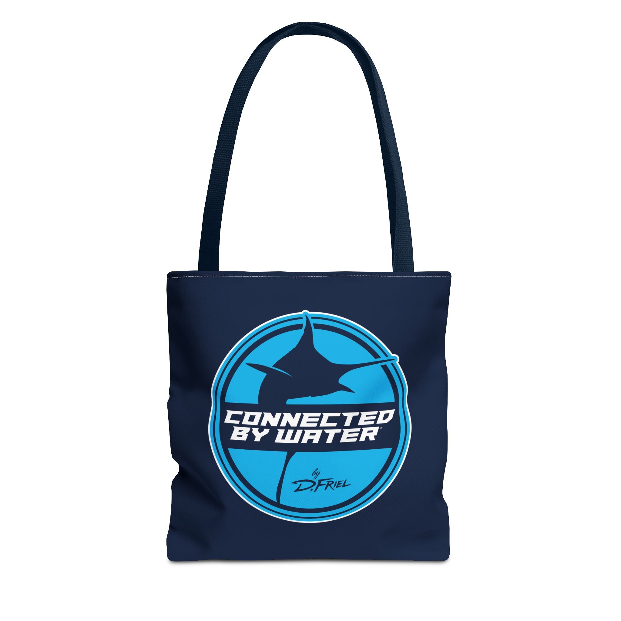 Connected Sportfish Logo Tote Bag | Offshore Blue