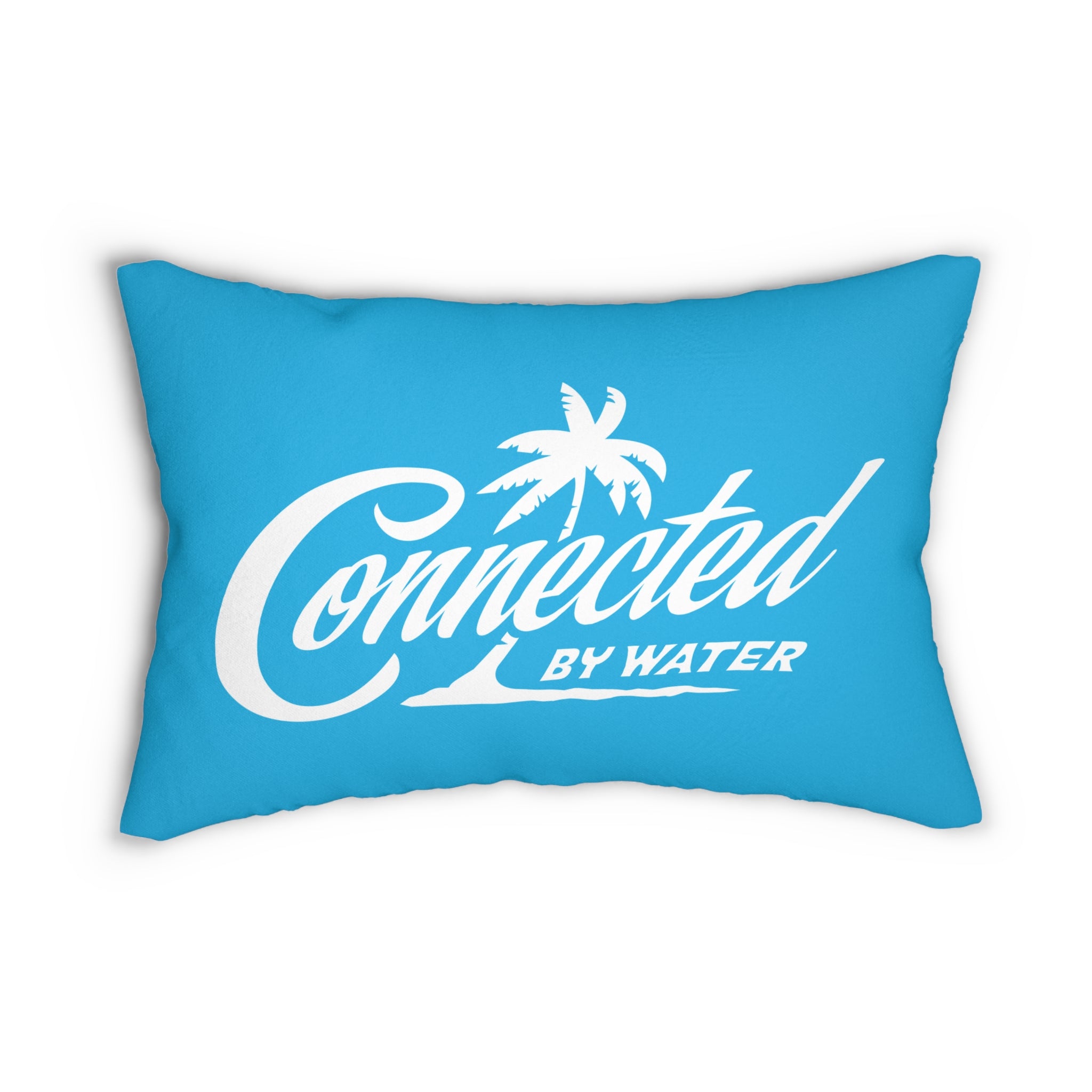 CBW Palm Beach - Lumbar Pillow in blue
