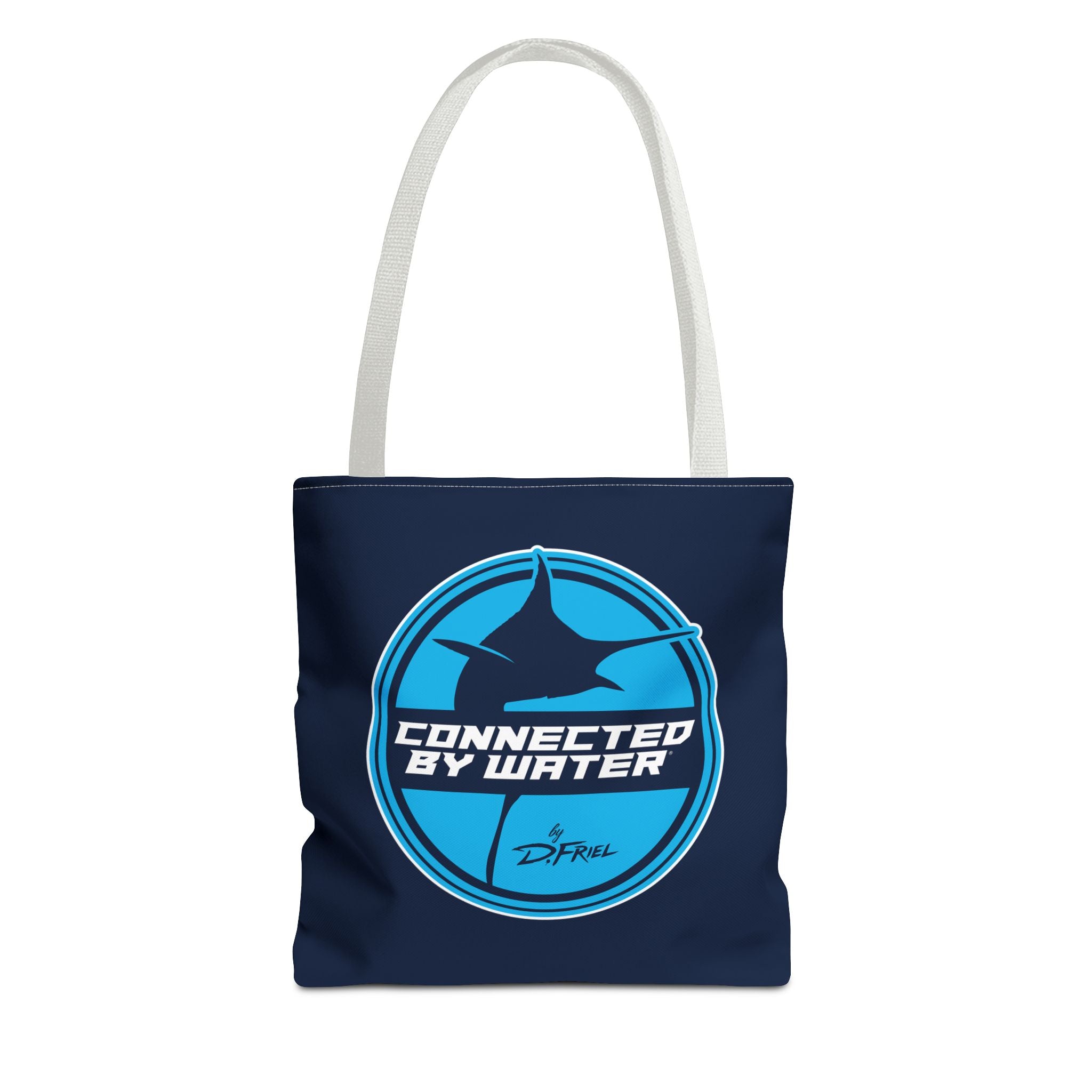 Connected Sportfish Logo Tote Bag | Offshore Blue