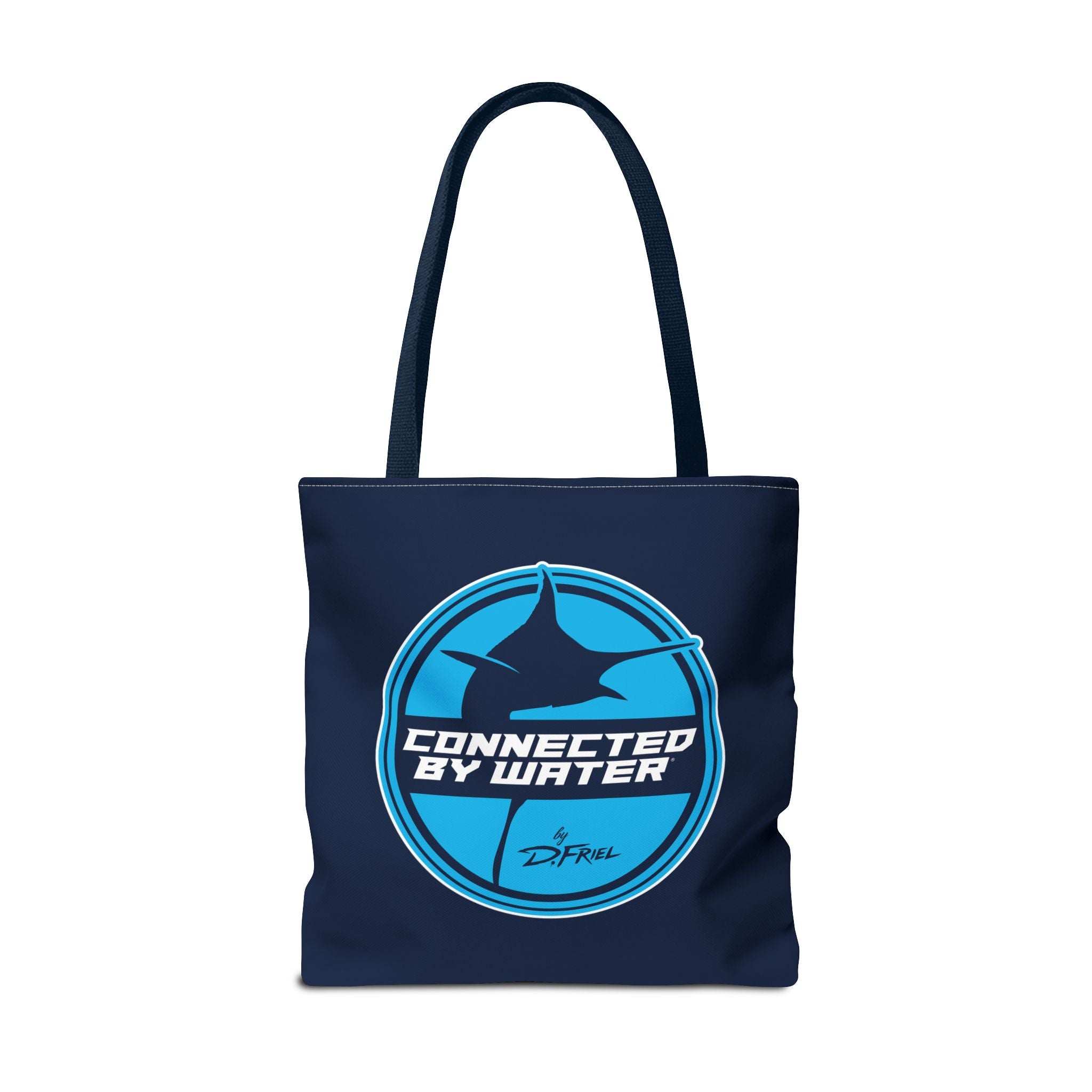 Connected Sportfish Logo Tote Bag | Offshore Blue