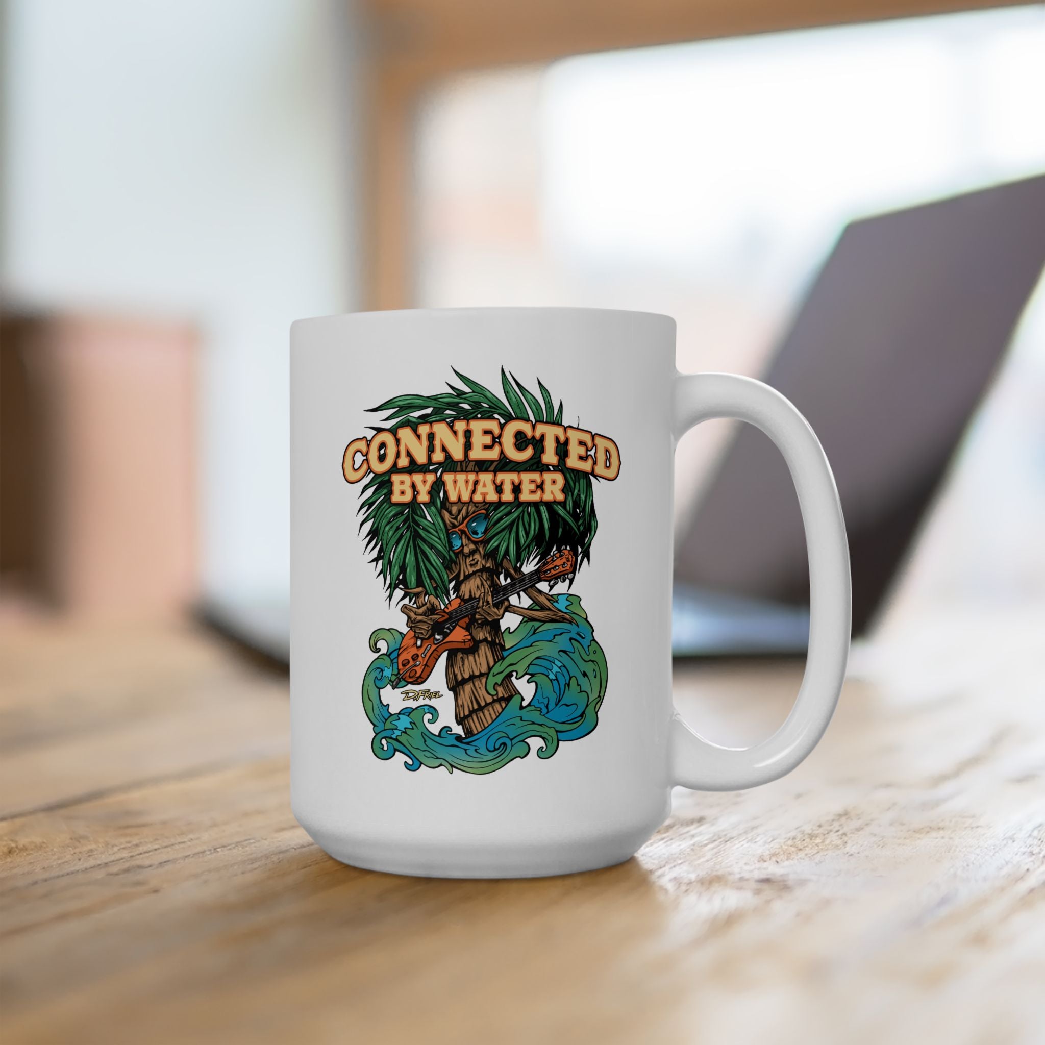 Palm Tree Island Jams - Ceramic Mug