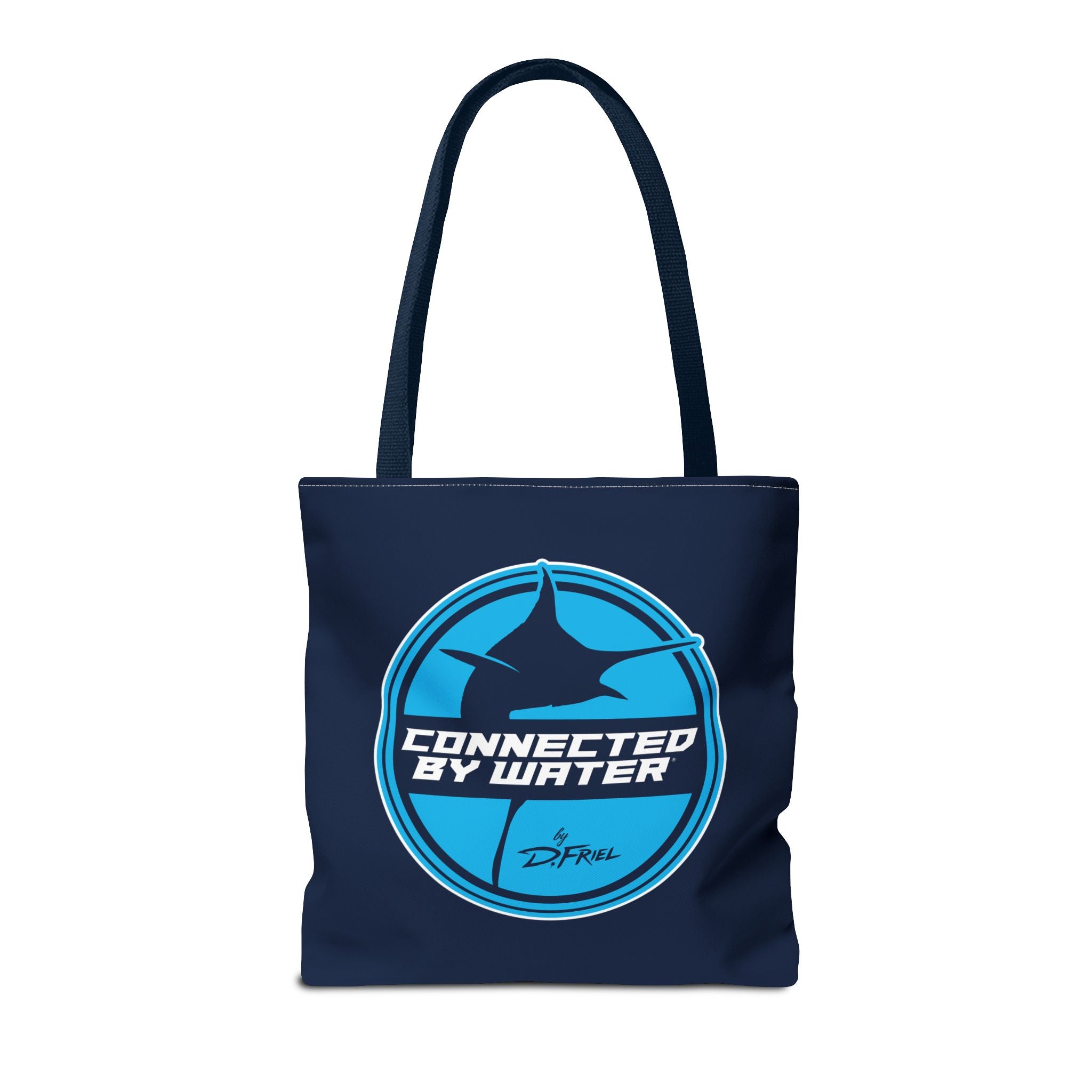 Connected Sportfish Logo Tote Bag | Offshore Blue