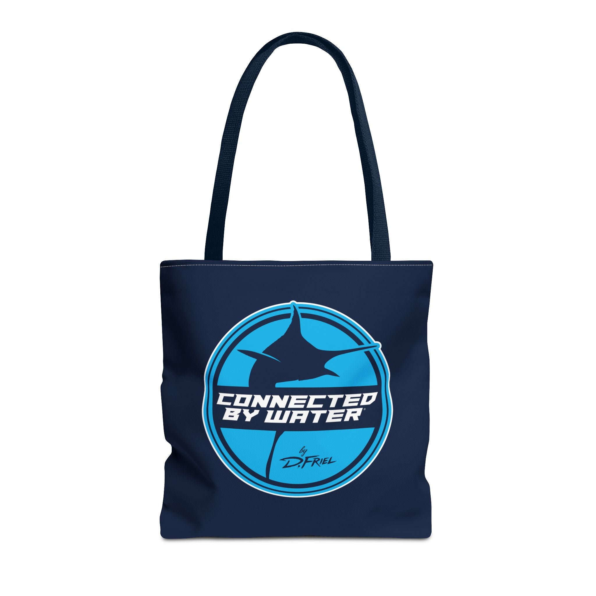 Connected Sportfish Logo Tote Bag | Offshore Blue