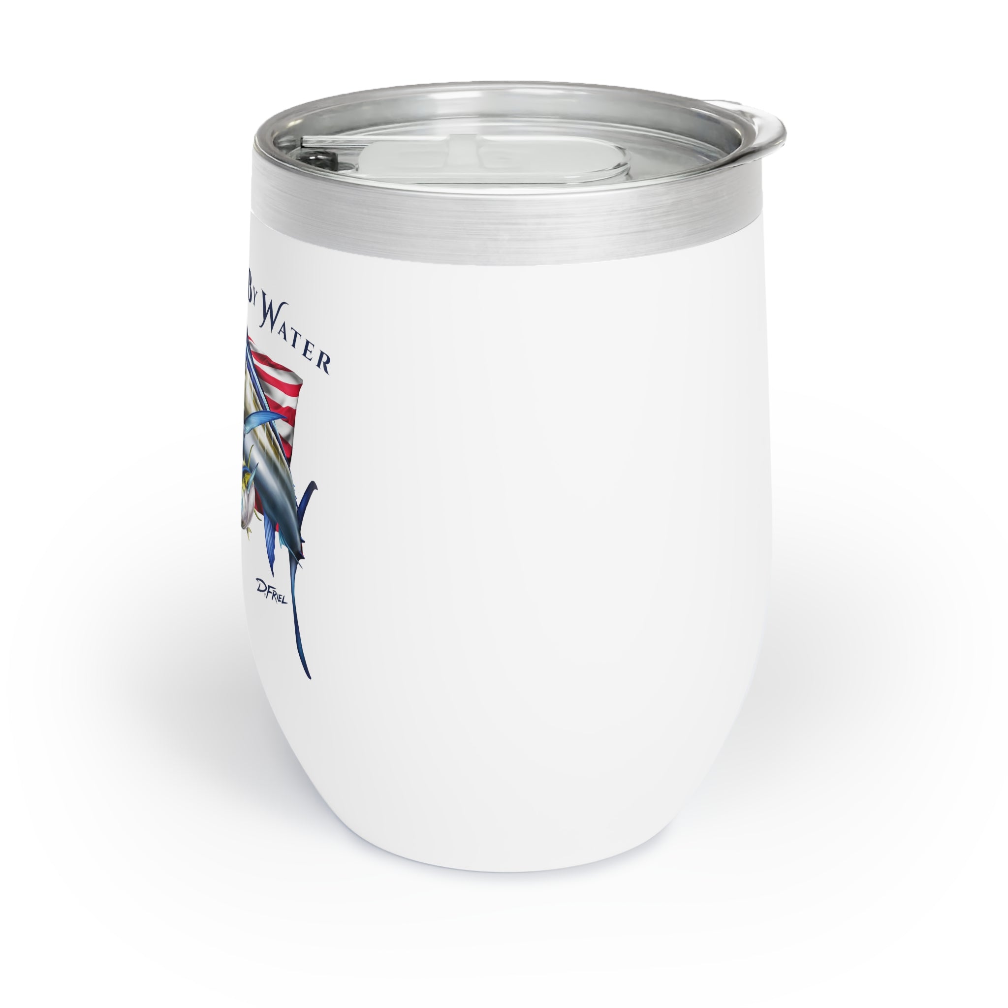 1776 Heritage Marlin + Tuna - Wine Tumbler