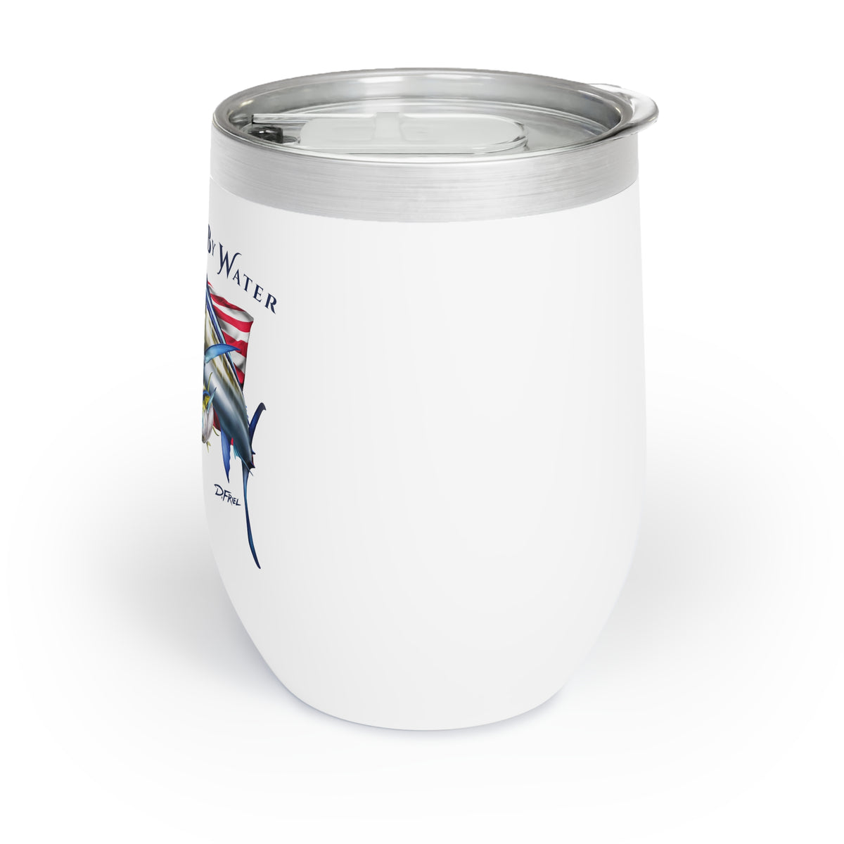 1776 Heritage Marlin + Tuna - Wine Tumbler