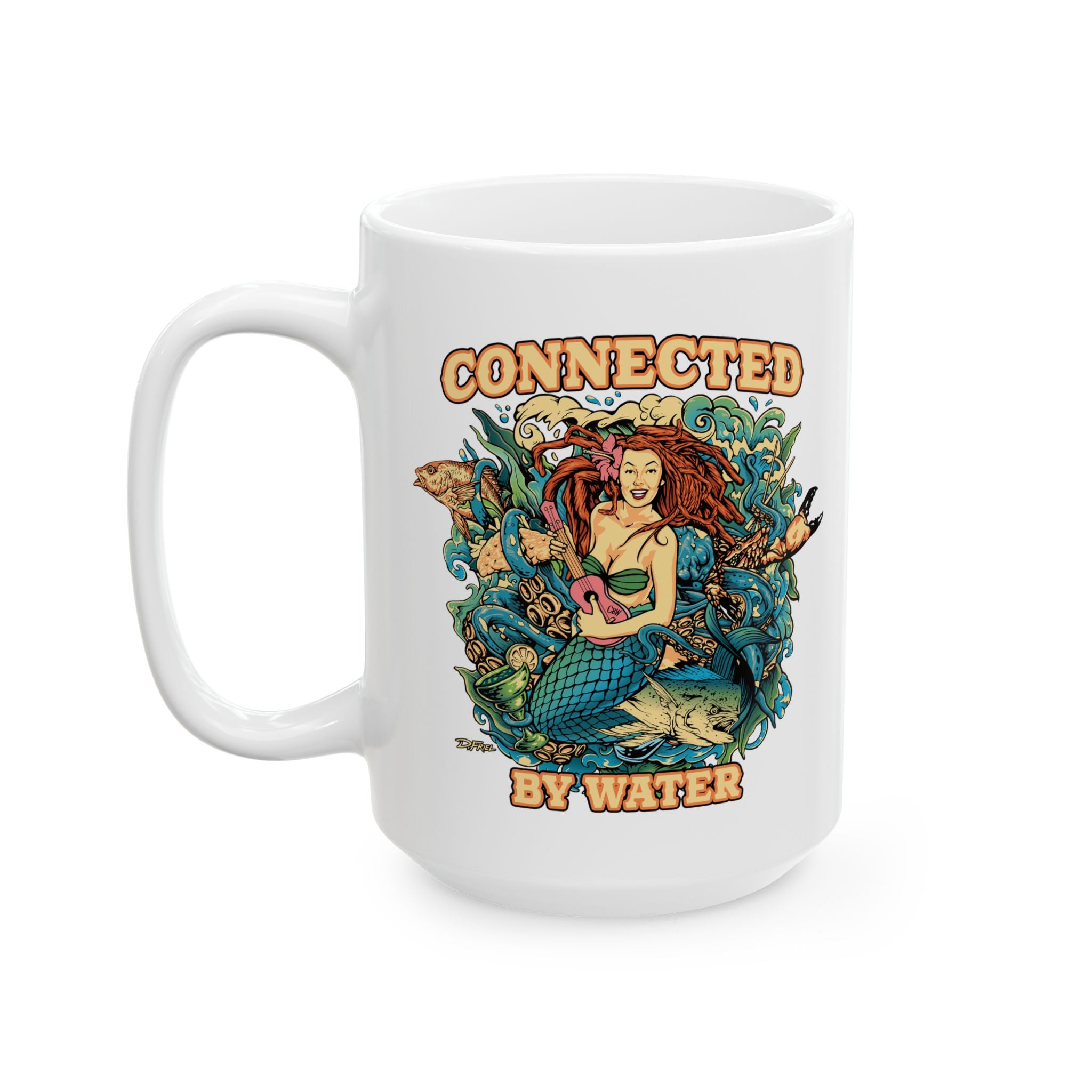 Mermaid Island Jams - Ceramic Mug