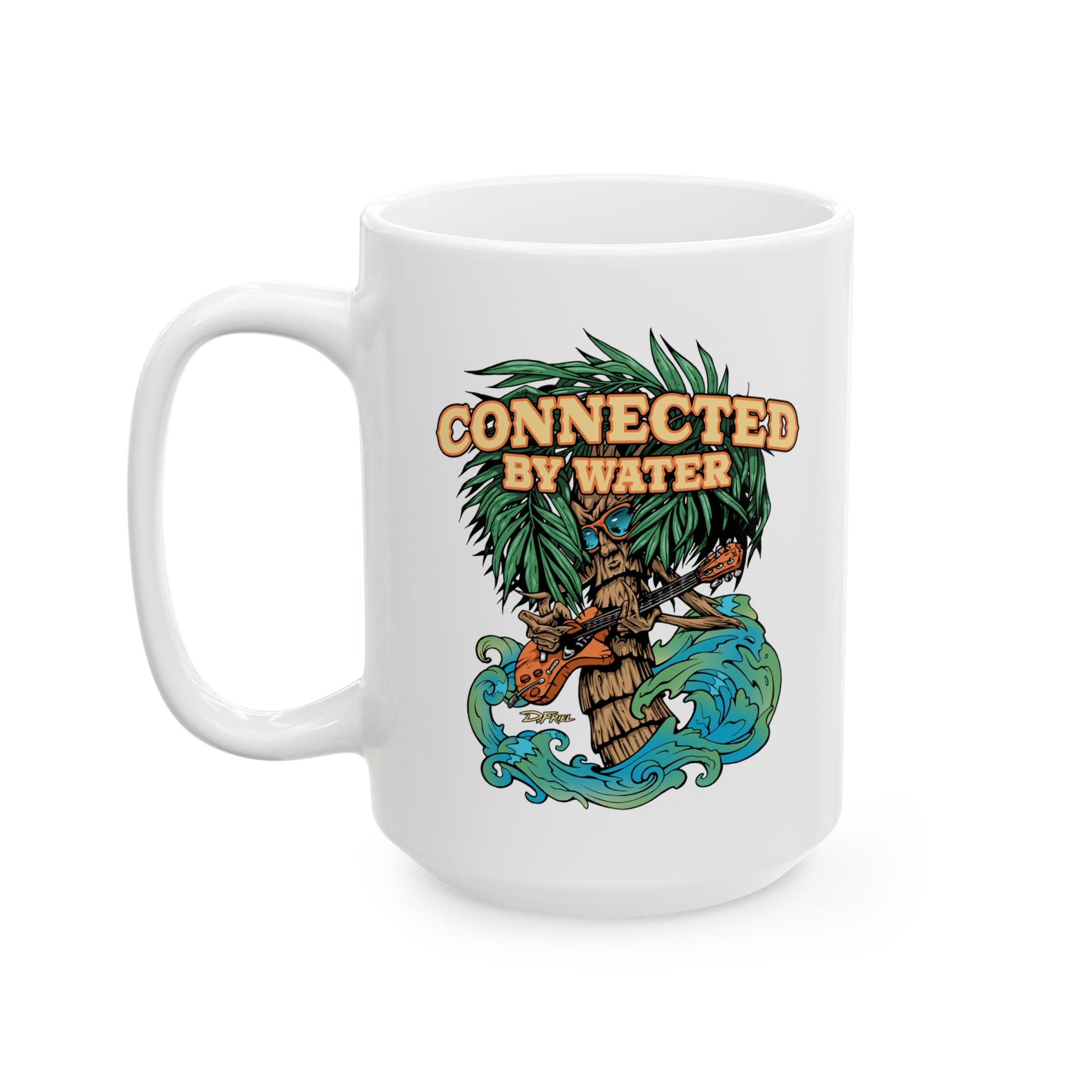 Palm Tree Island Jams - Ceramic Mug