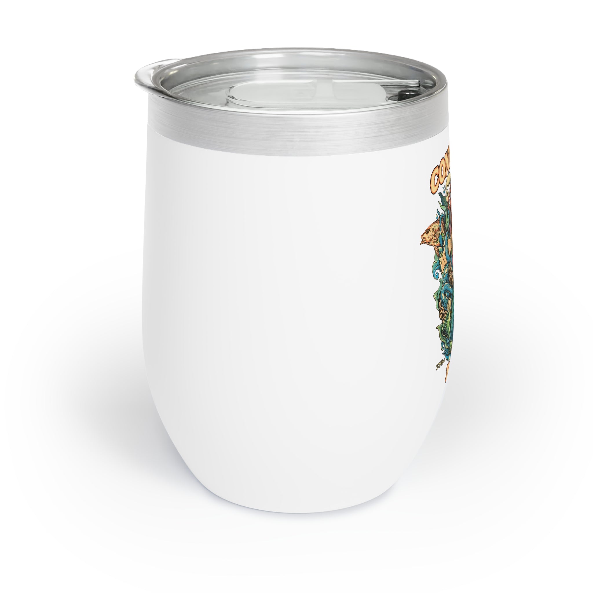Mermaid Island Jams - Wine Tumbler