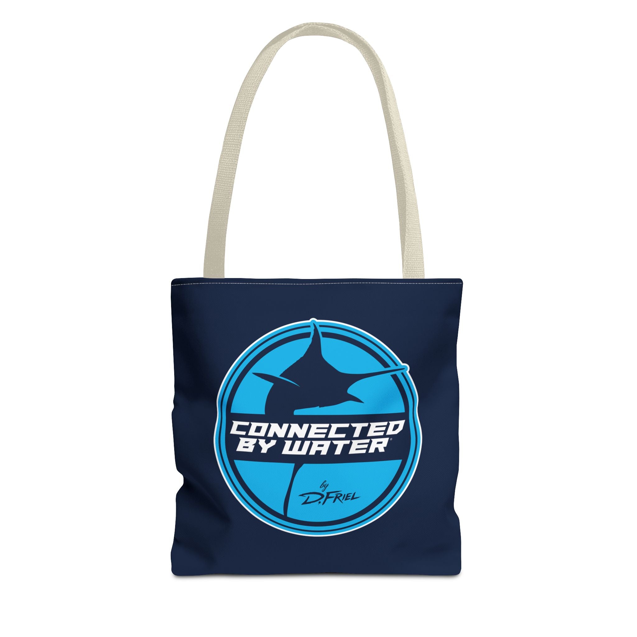 Connected Sportfish Logo Tote Bag | Offshore Blue