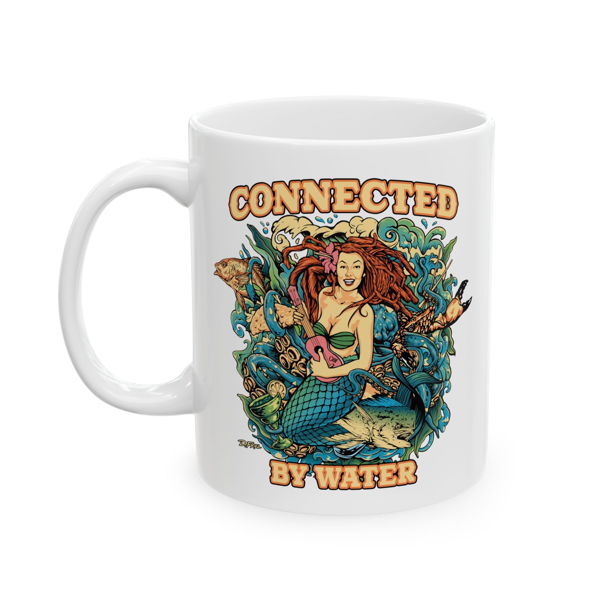Mermaid Island Jams - Ceramic Mug