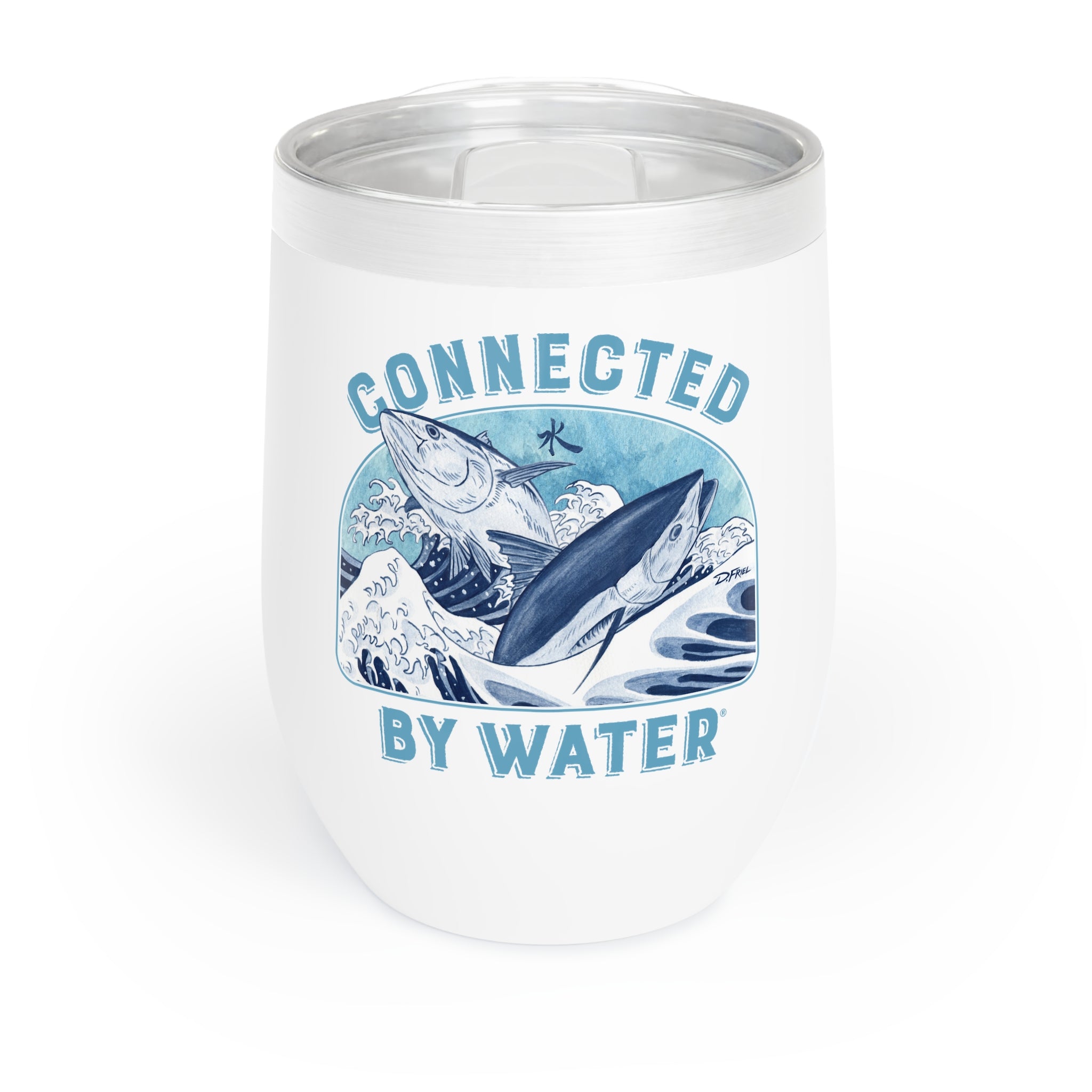 Tsunagaru Bluefin - Wine Tumbler