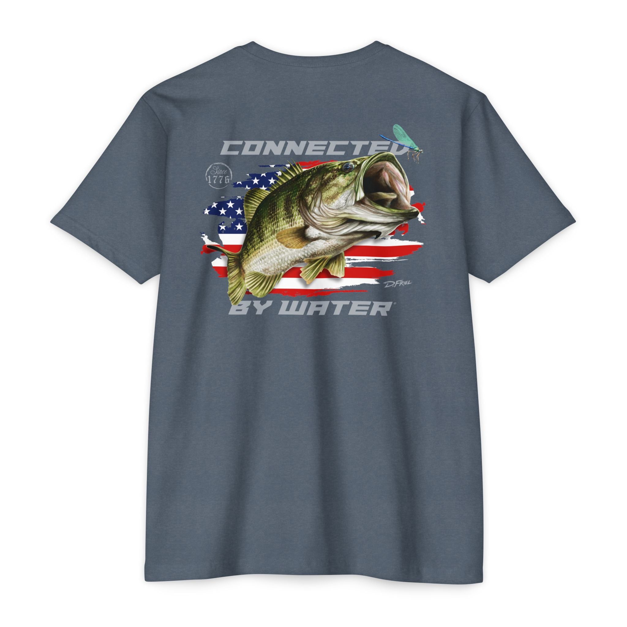 1776 Heritage Largemouth Bass T-Shirt