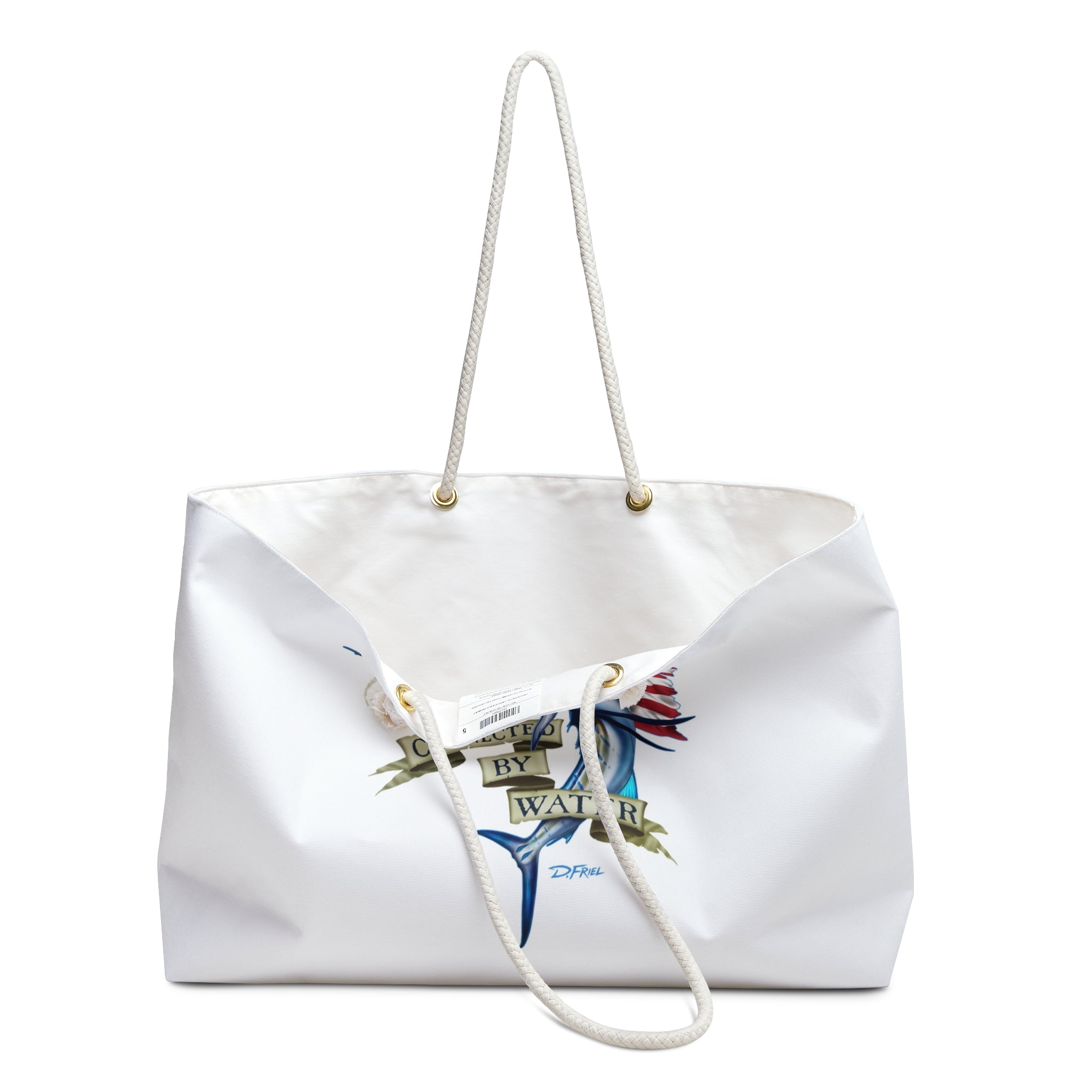 1776 Heritage Patriot Sailfish Getaway Bag in White