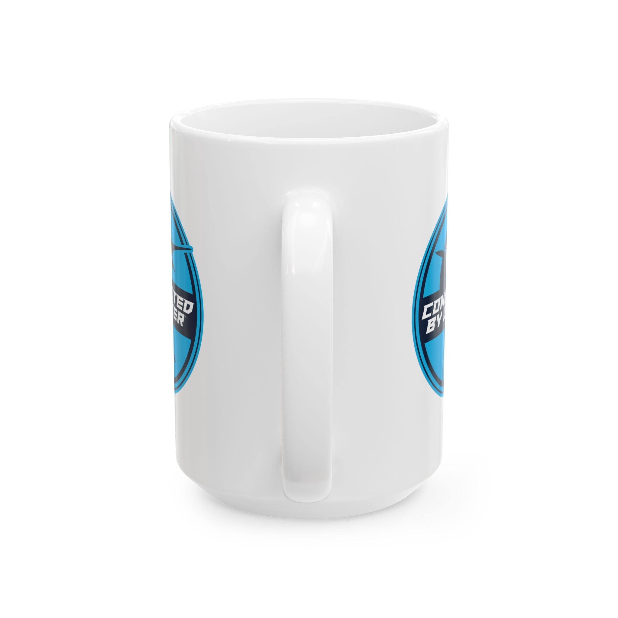Connected Marlin Circle Design - Ceramic Mug