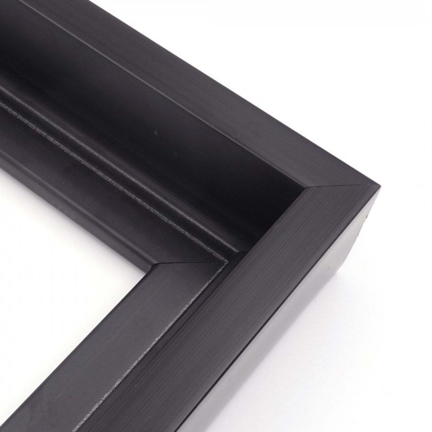 Black float frame