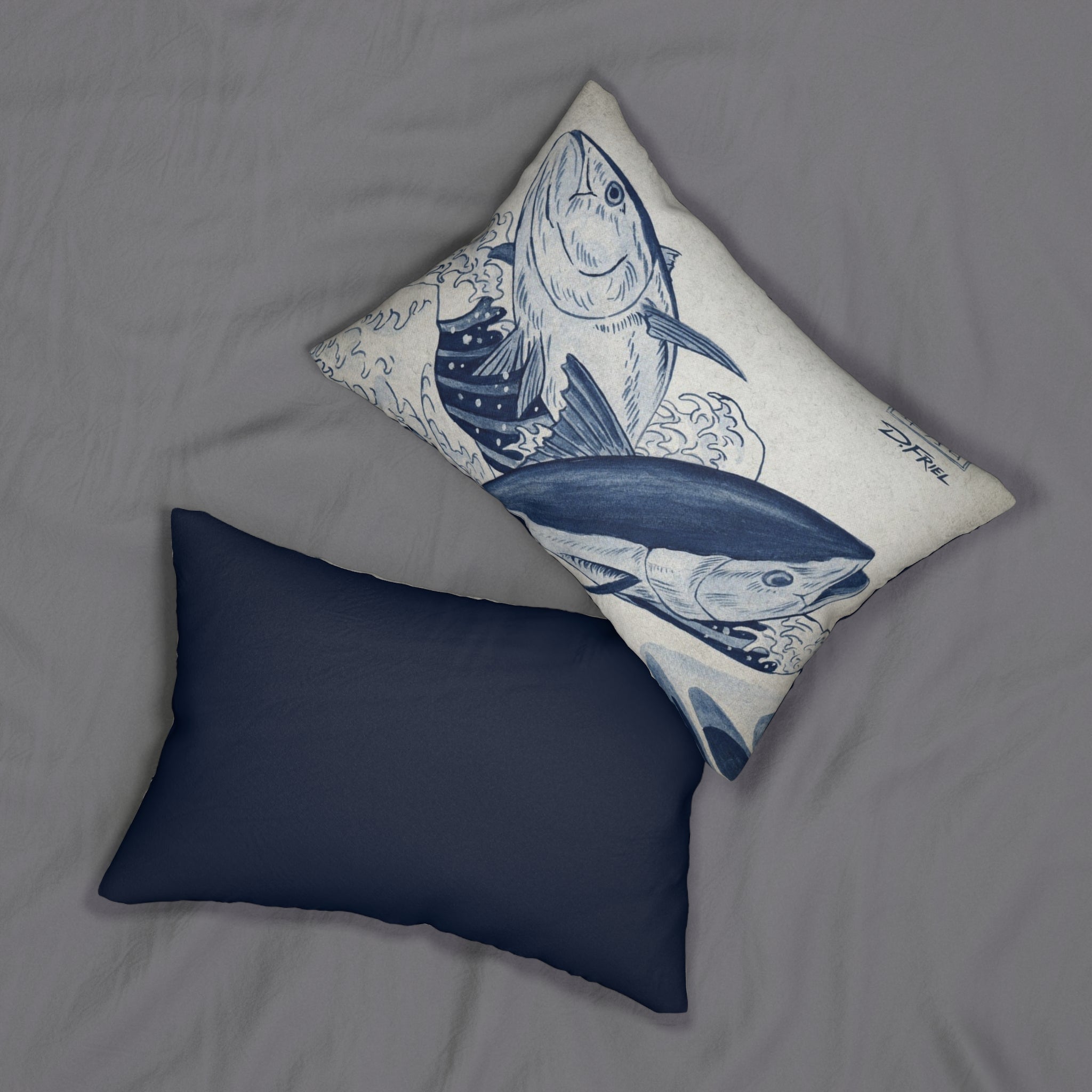 Tsunagaru Wave - Lumbar Pillow