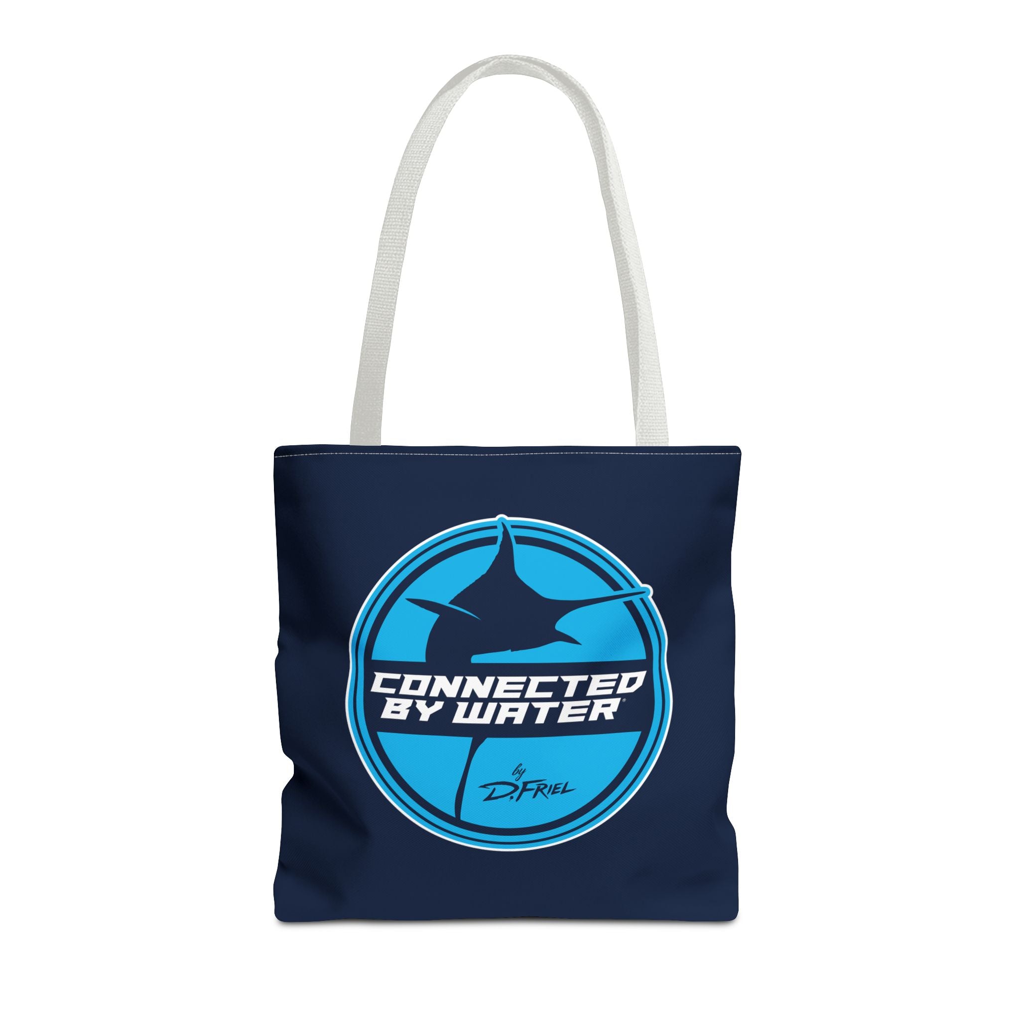 Connected Sportfish Logo Tote Bag | Offshore Blue