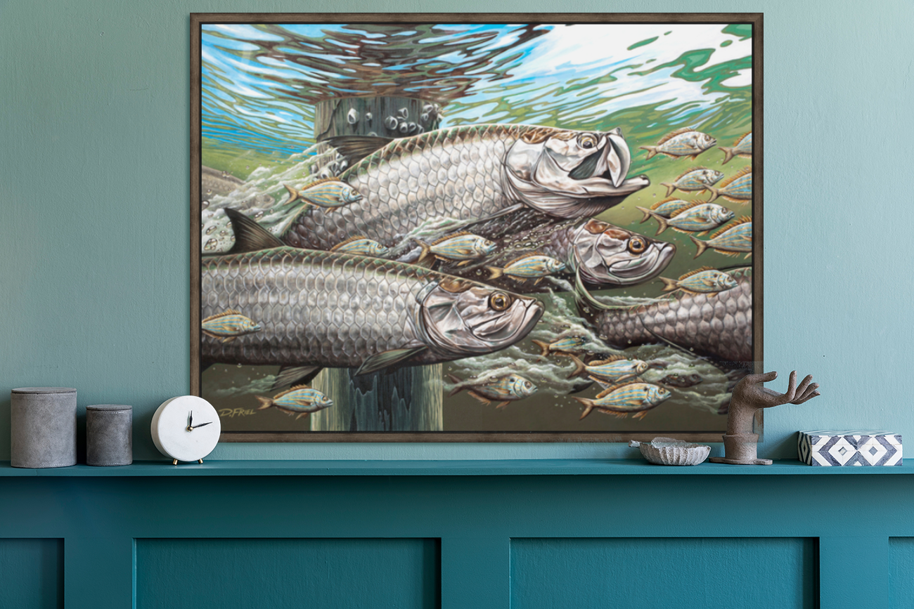 Dock Masters Art Print