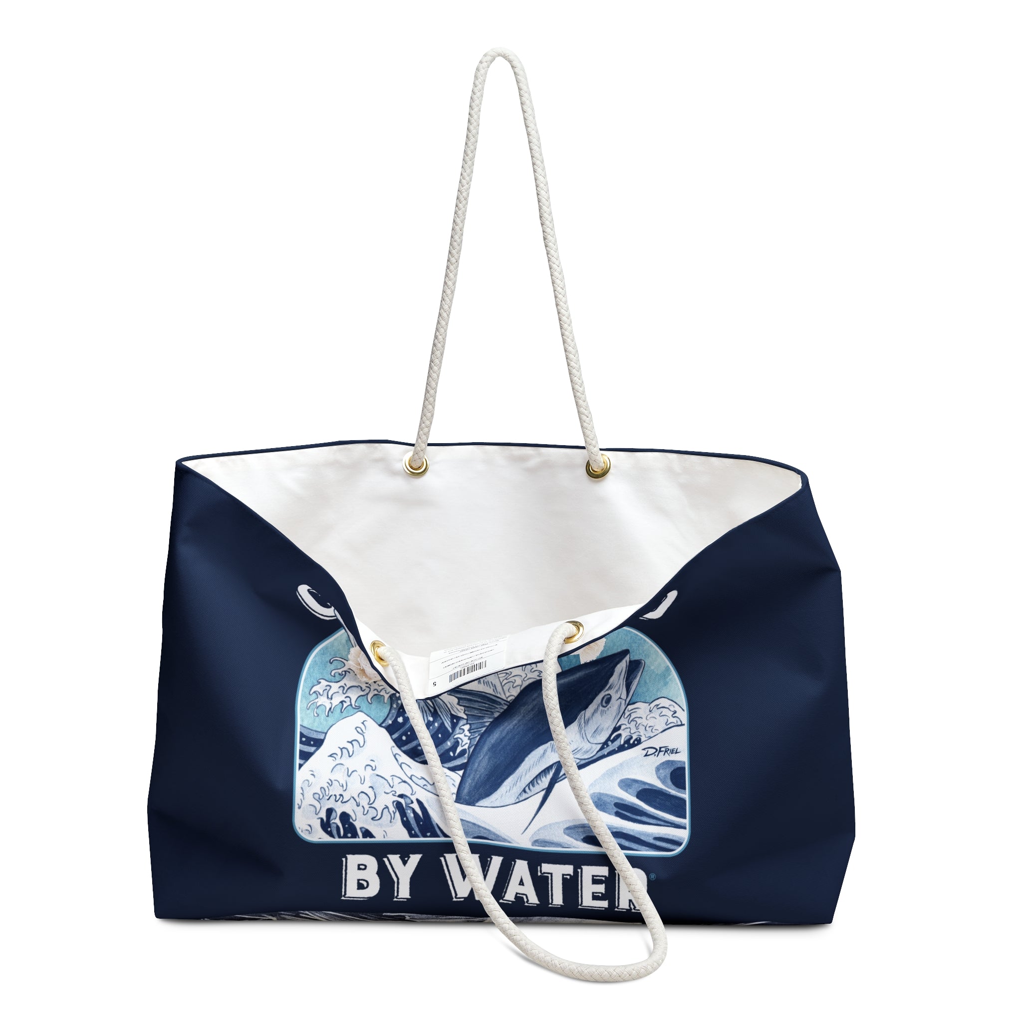 Tsunagaru Wave Getaway Bag in Offshore Blue