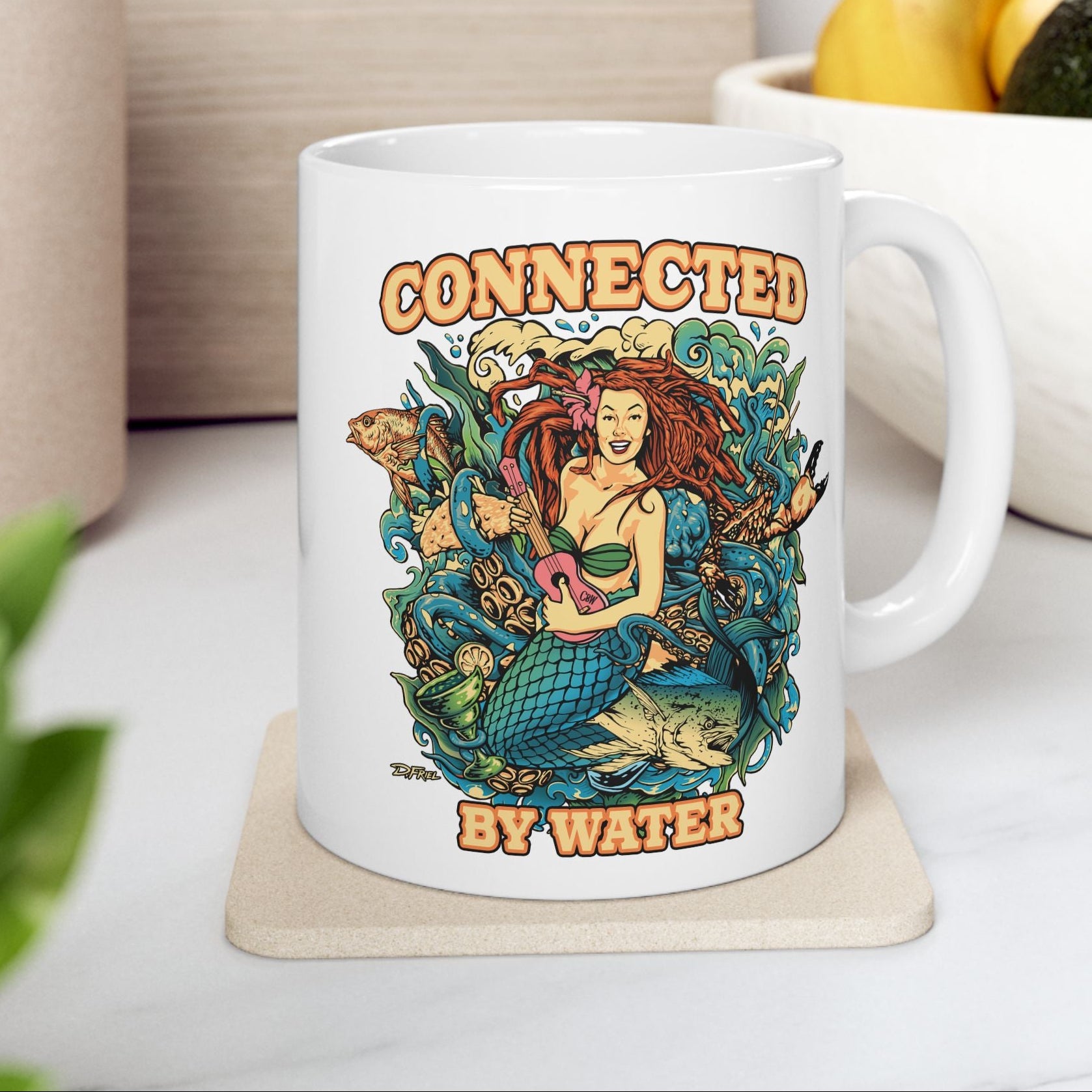 Mermaid Island Jams - Ceramic Mug