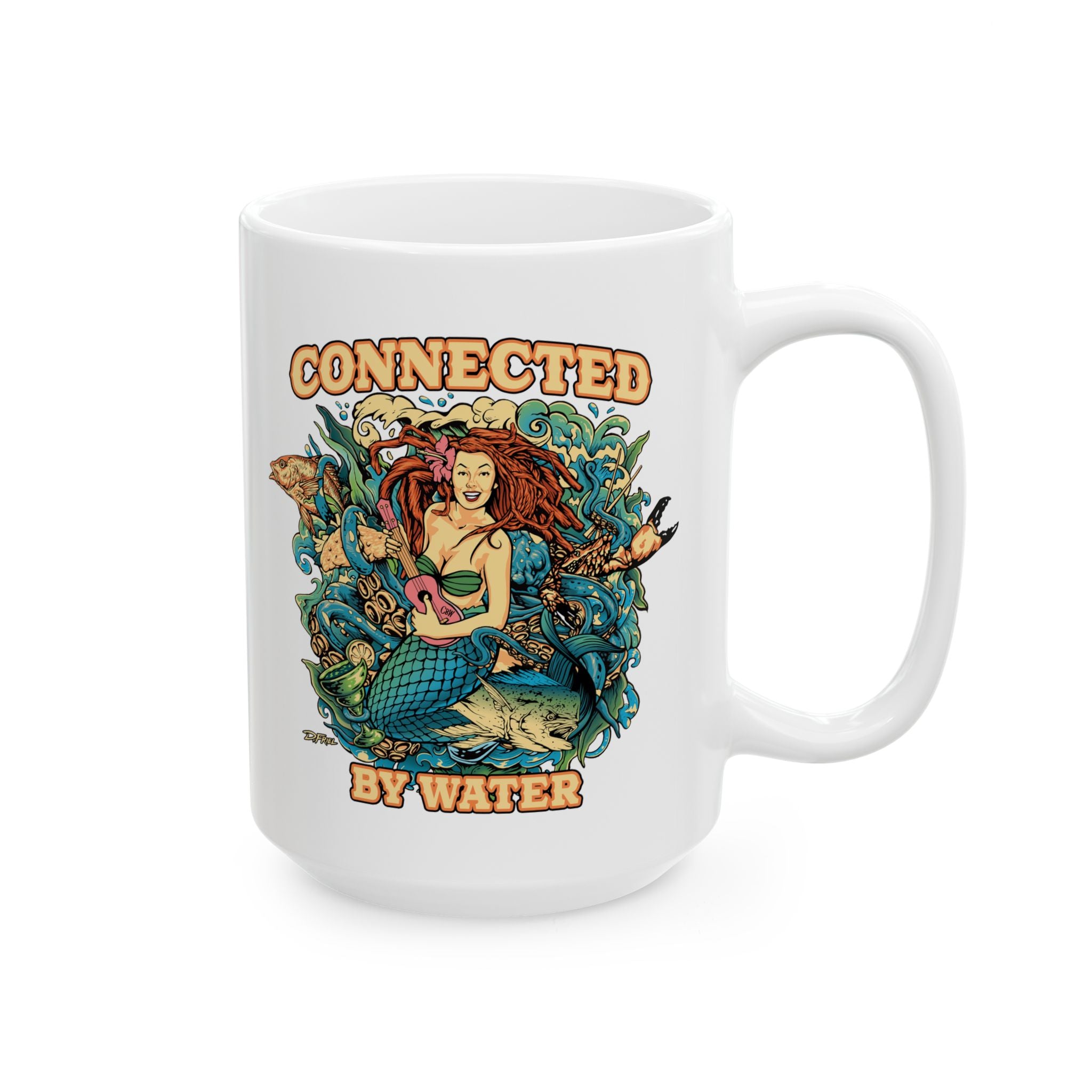 Mermaid Island Jams - Ceramic Mug