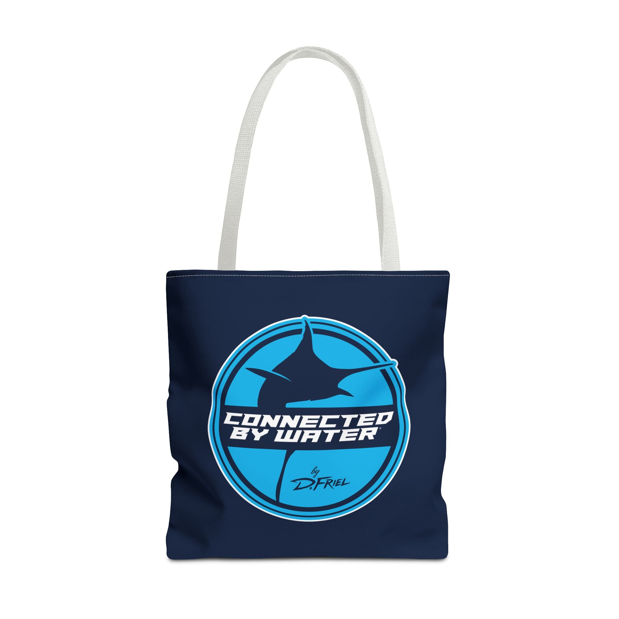 Connected Sportfish Logo Tote Bag | Offshore Blue