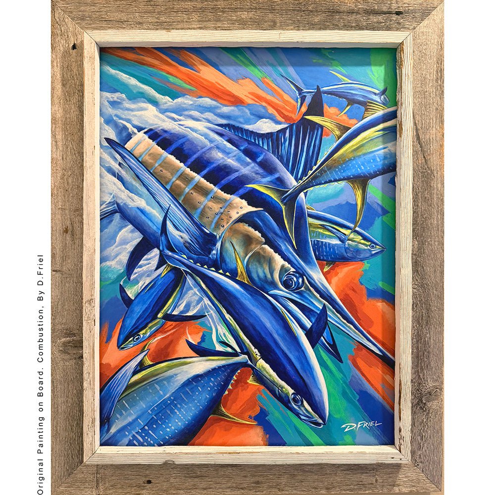 Original Painting - Combustion
