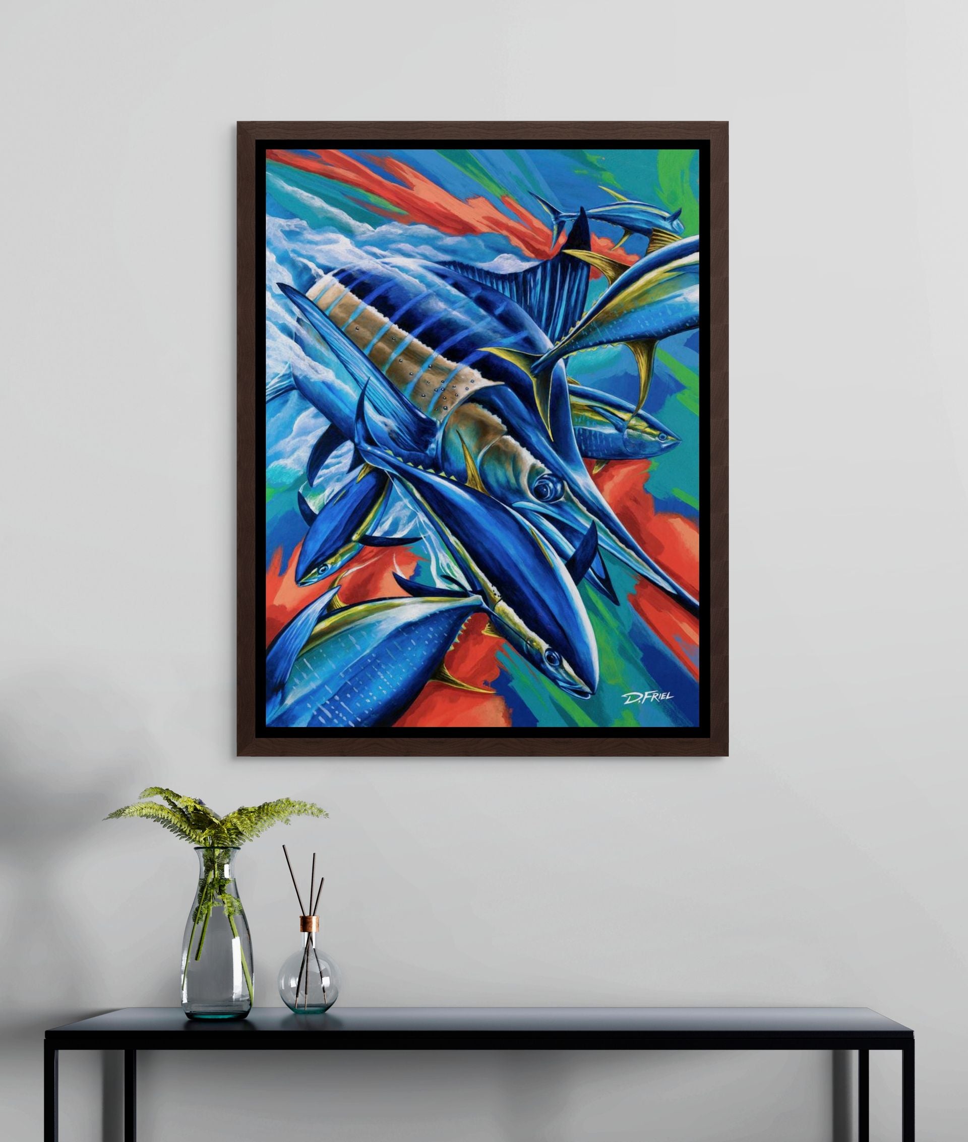 Combustion Art Print