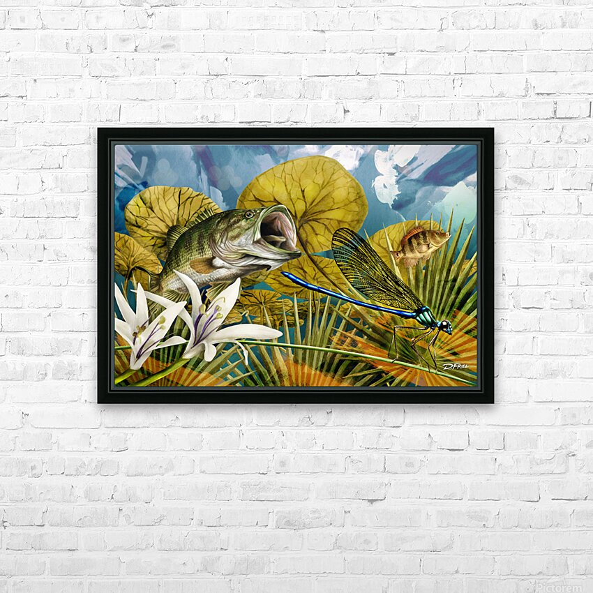 Palm Aire Series - Dragonfly + Bass