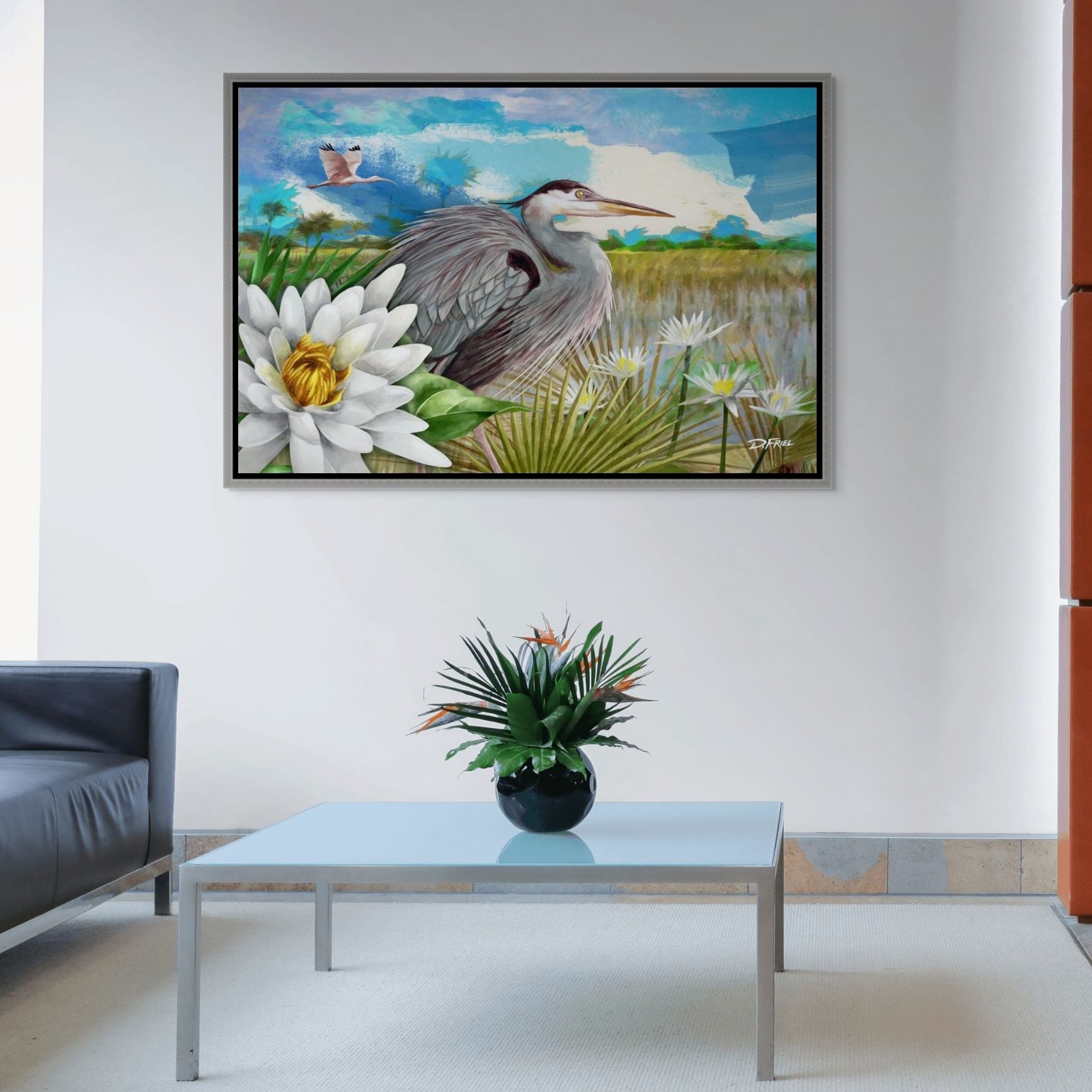 Palm Aire Series - Heron