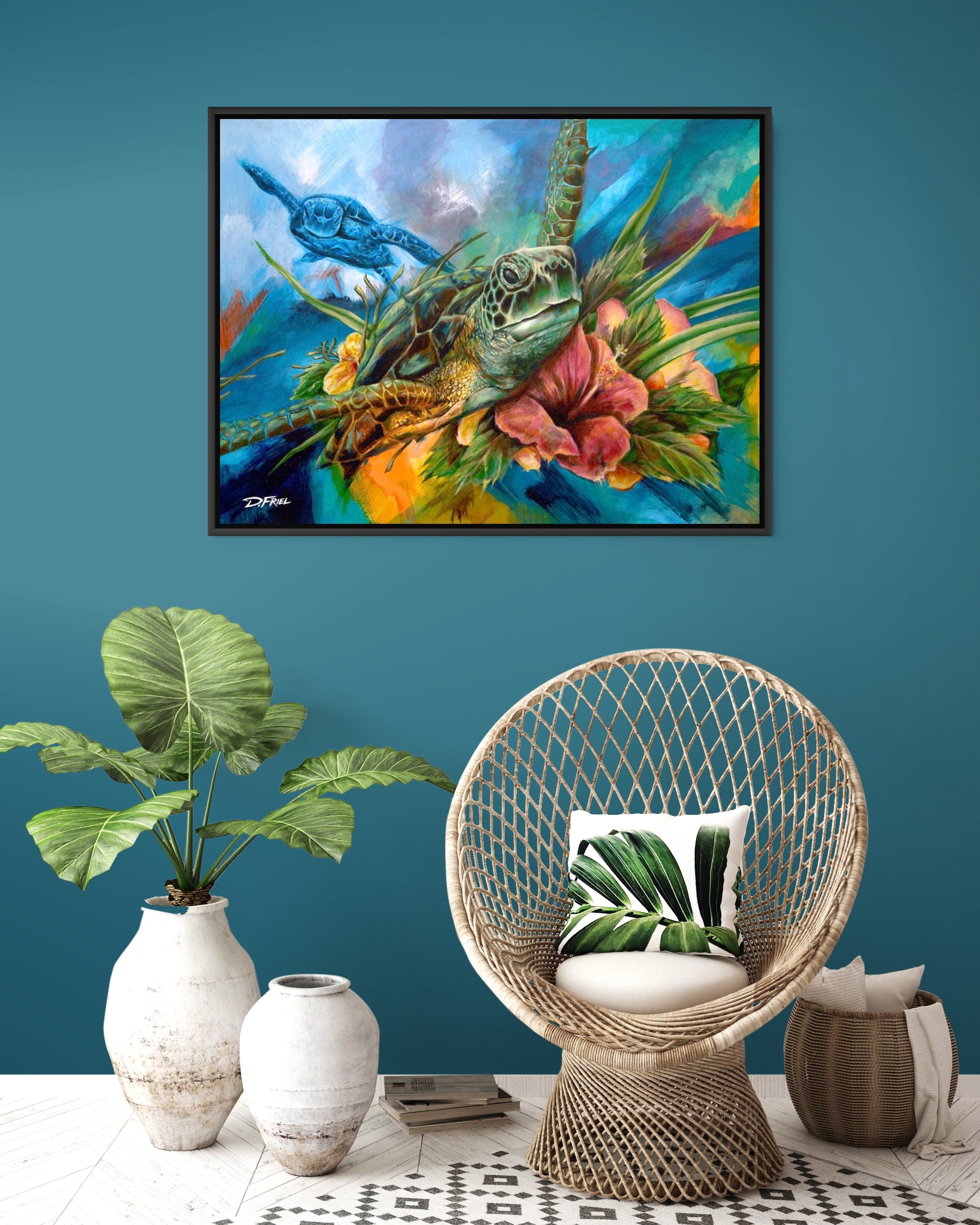 Sea Garden Turtles