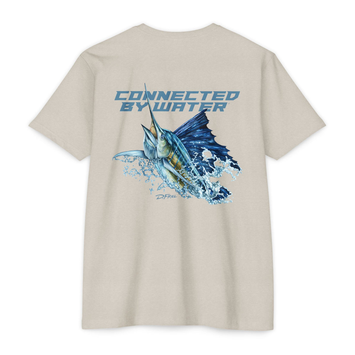 Southern Cross Sailfish Art T-shirt - From Original Painting