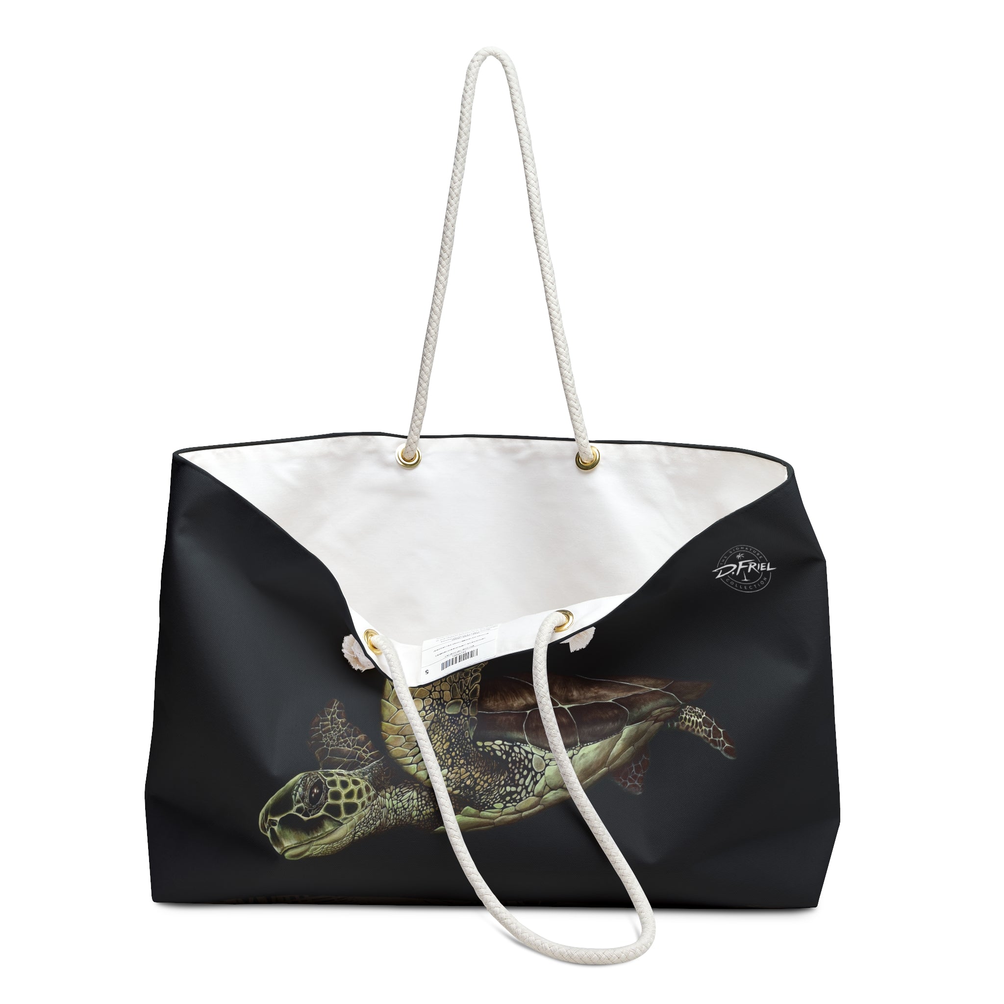 Black Cove Turtle Getaway Art Bag
